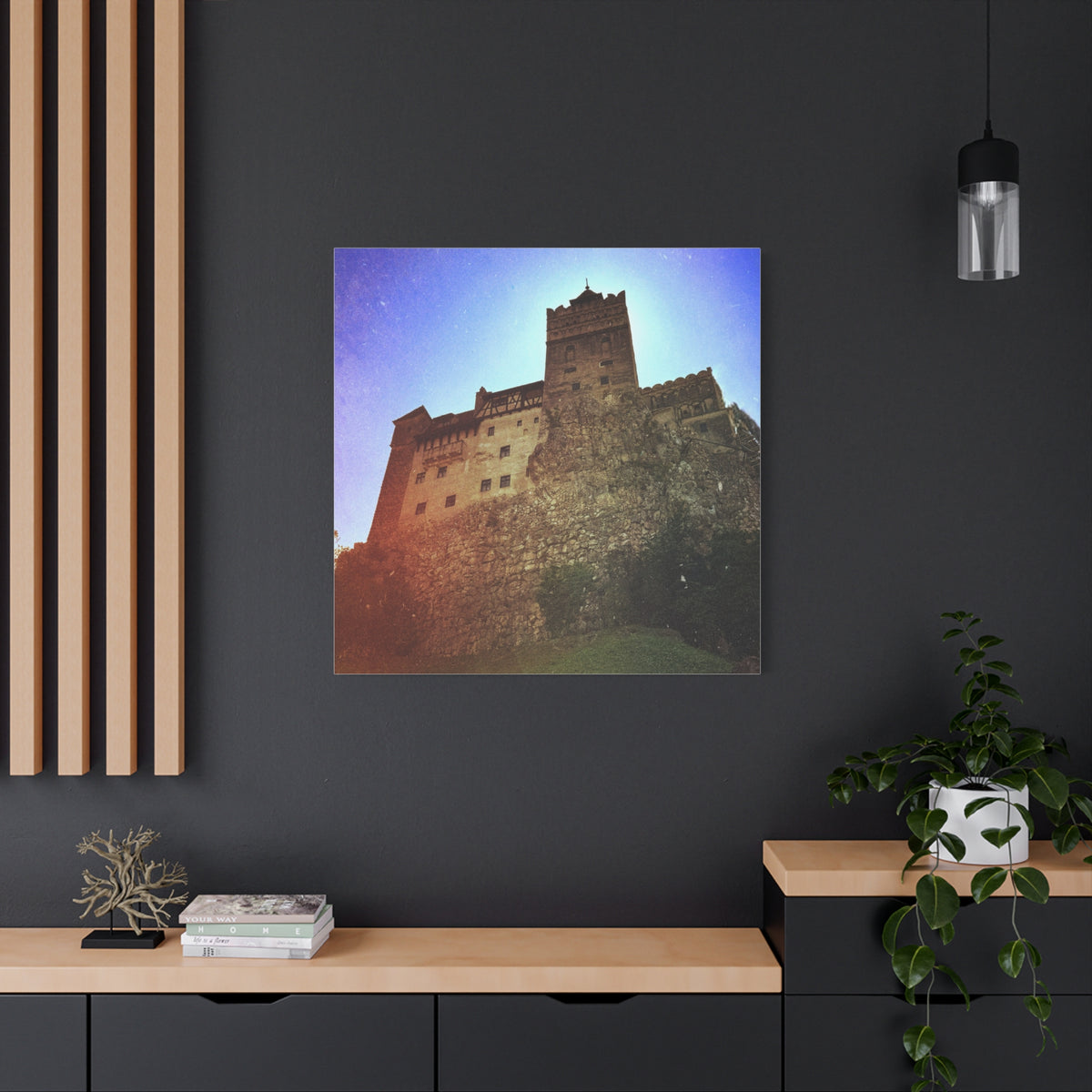 Castle Dracula Matte Canvas, Stretched, 1.25"