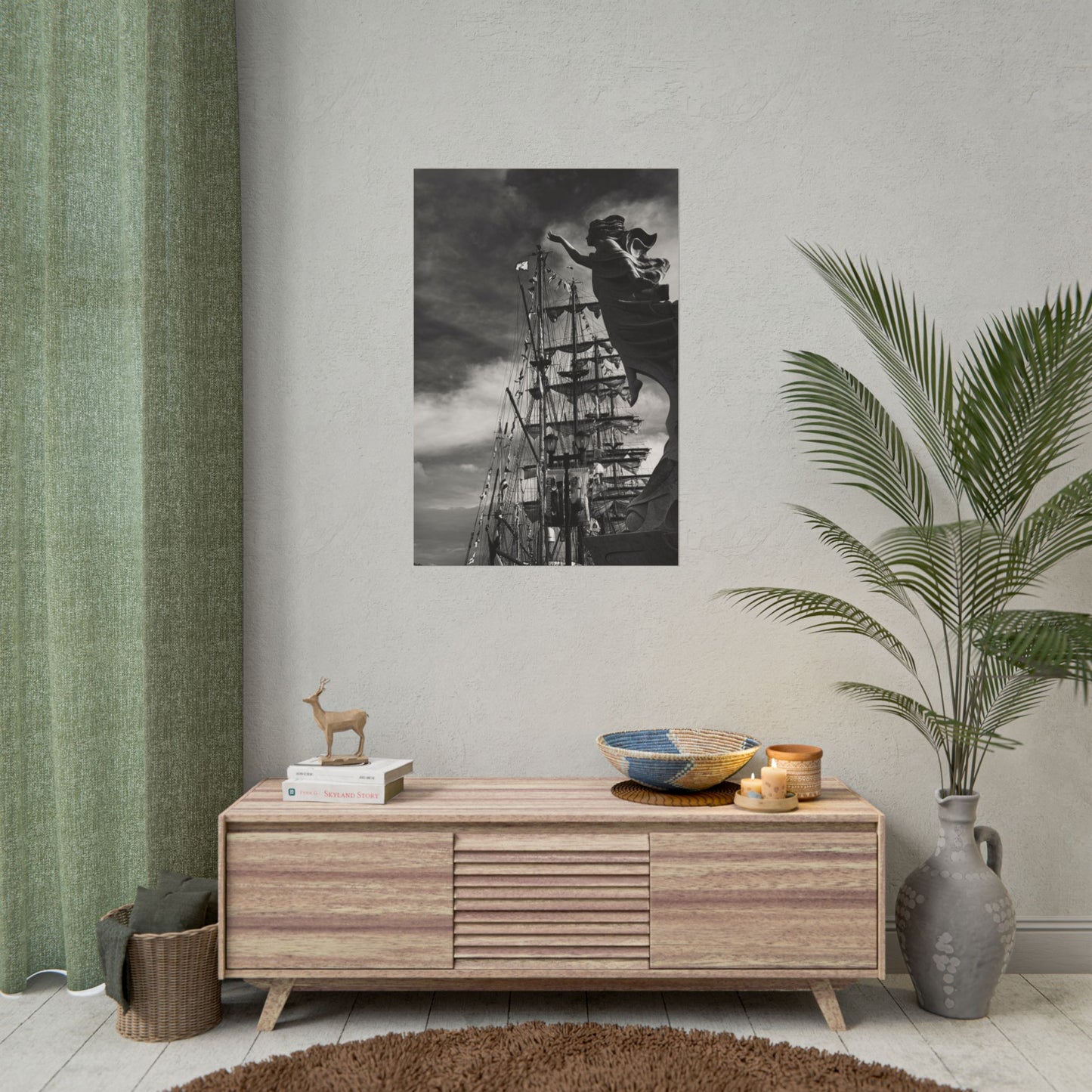 Hope and the Tall Ships Rolled Poster