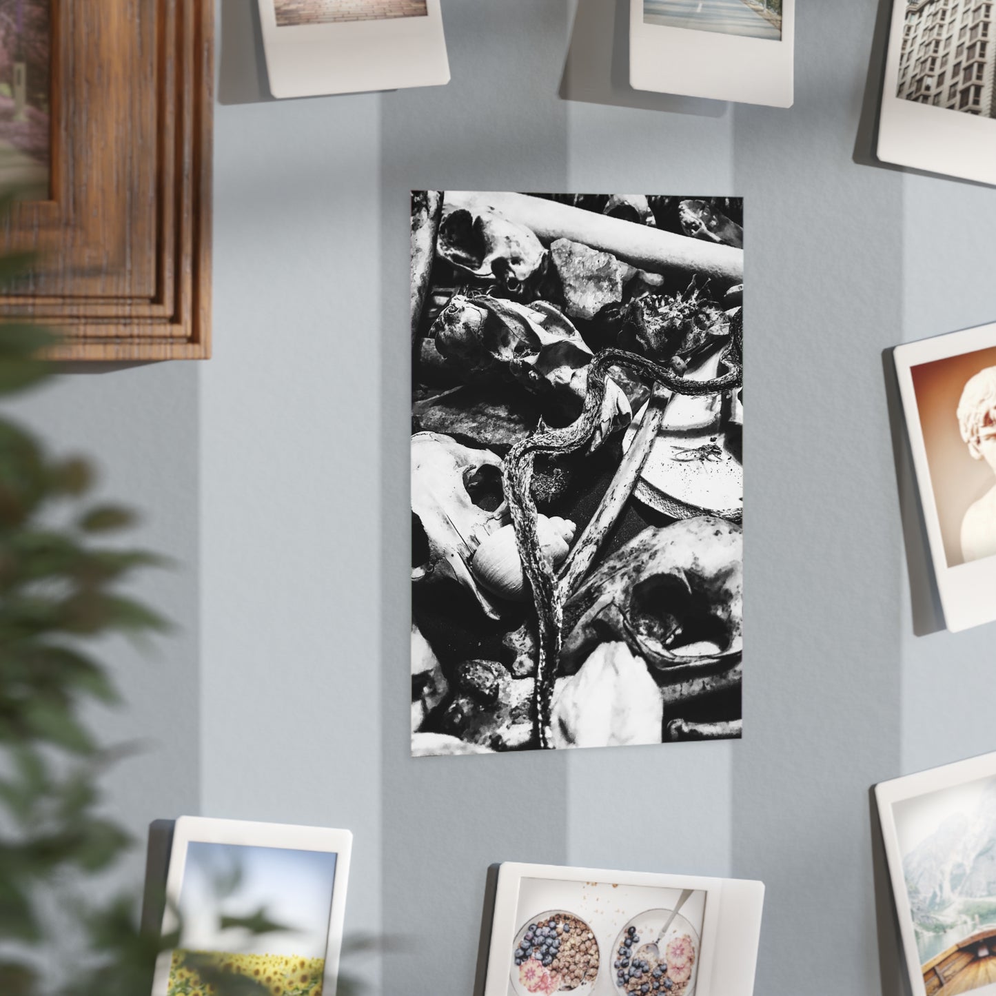 Them Bones Paper Print
