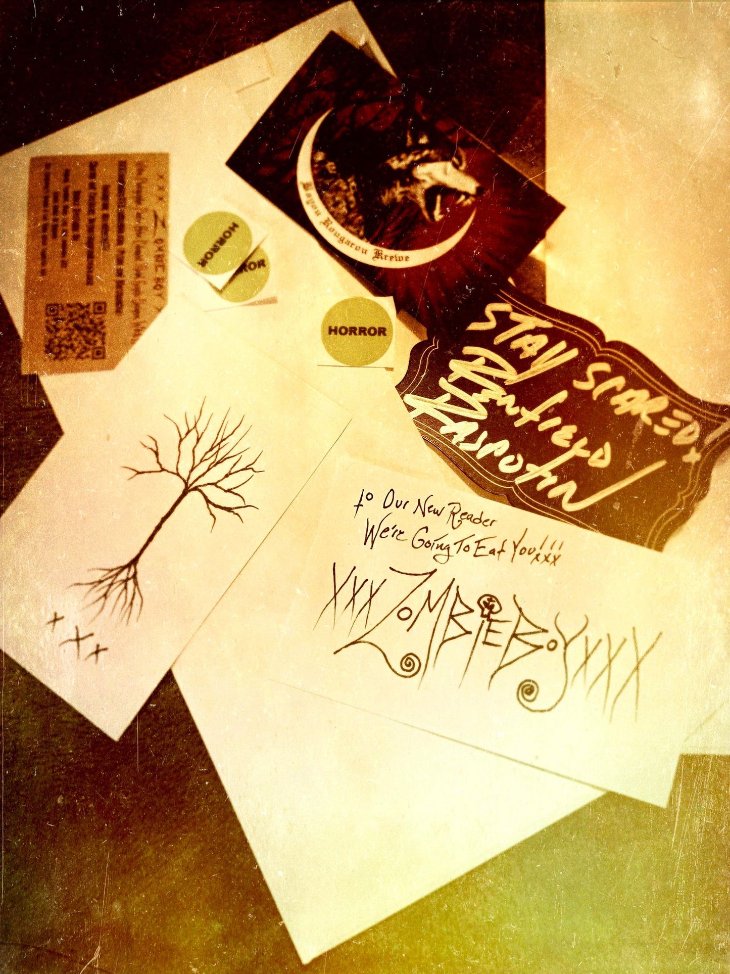 Book Insert and Signature - Renfield Rasputin