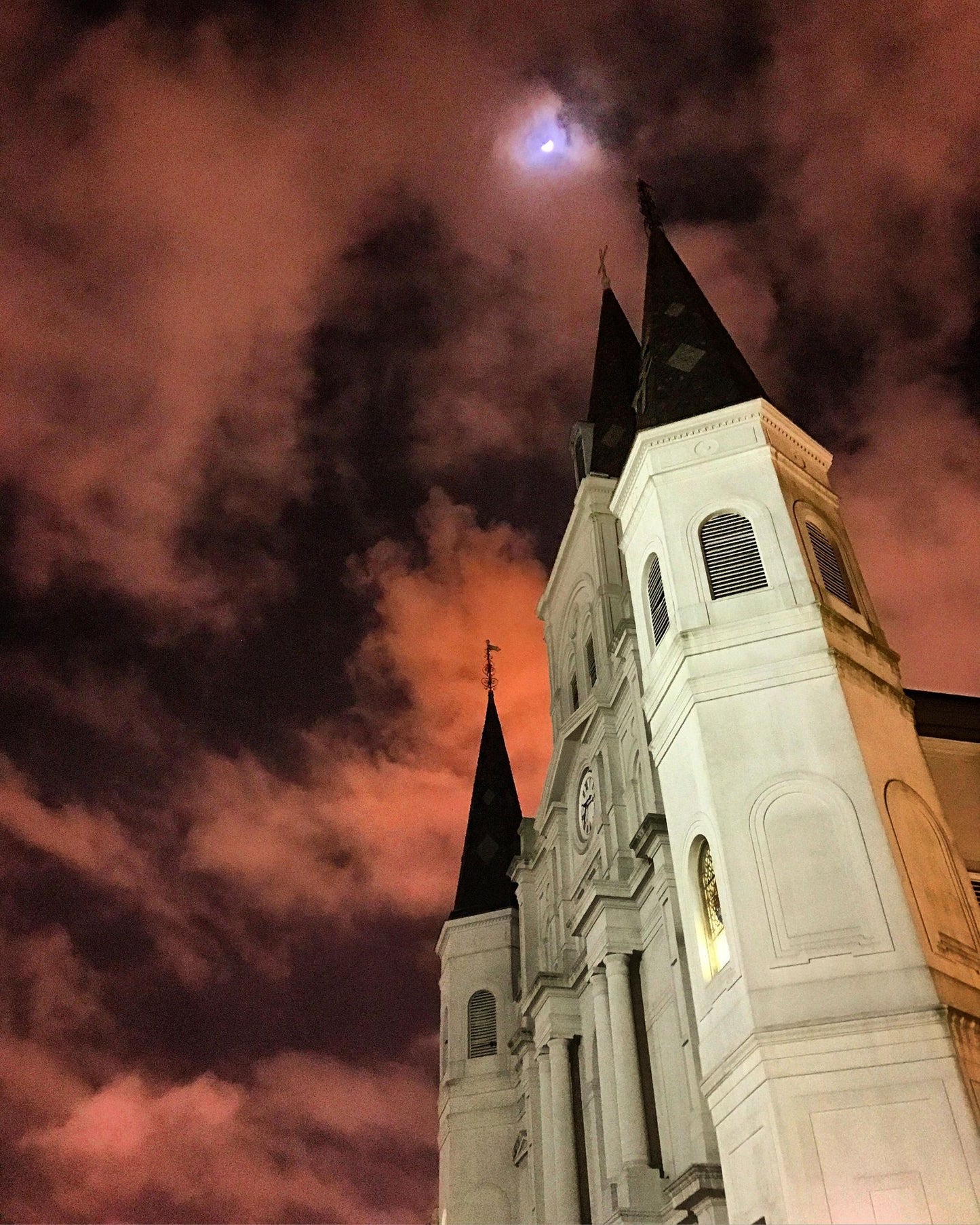 Moonrise Over St. Louis