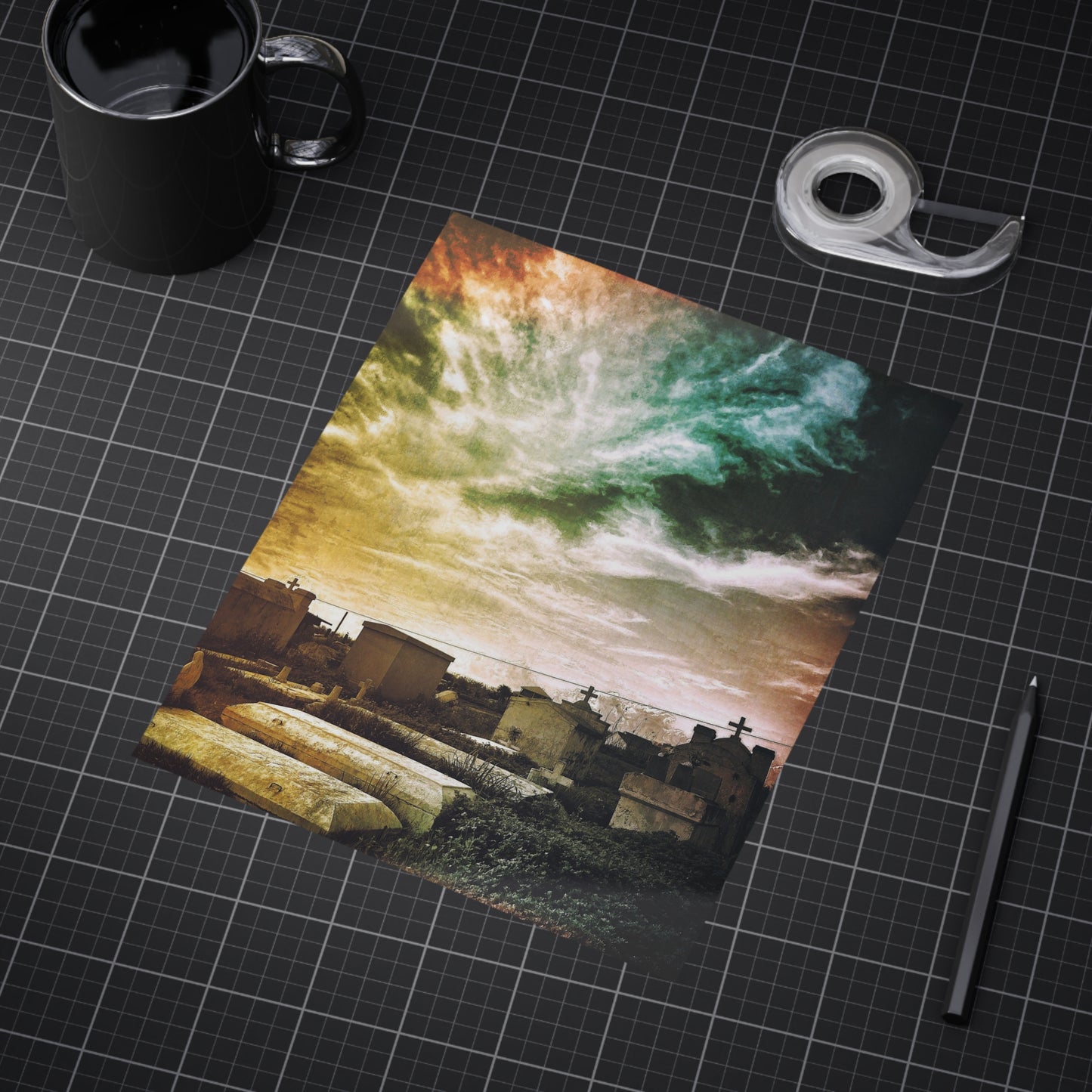 At The River's Edge Paper Print