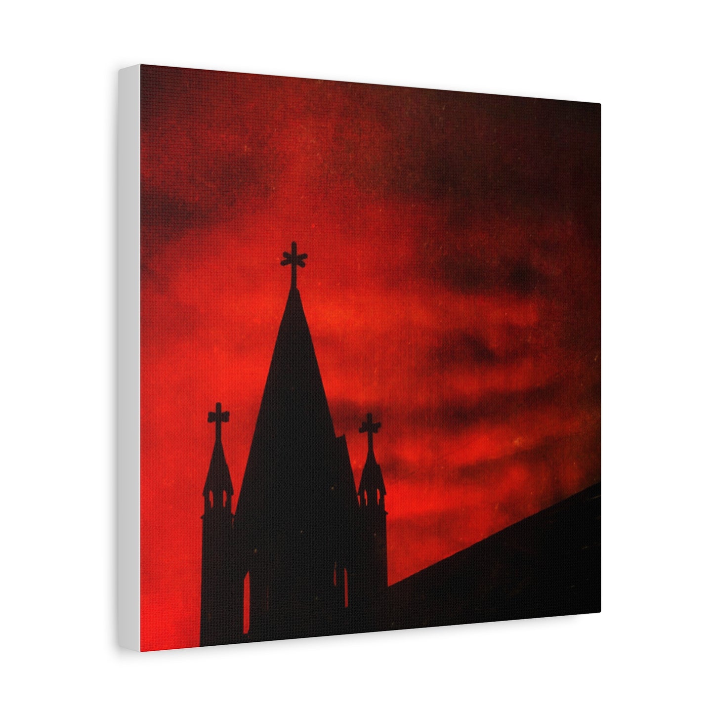 Blood Dusk Matte Canvas, Stretched, 1.25"
