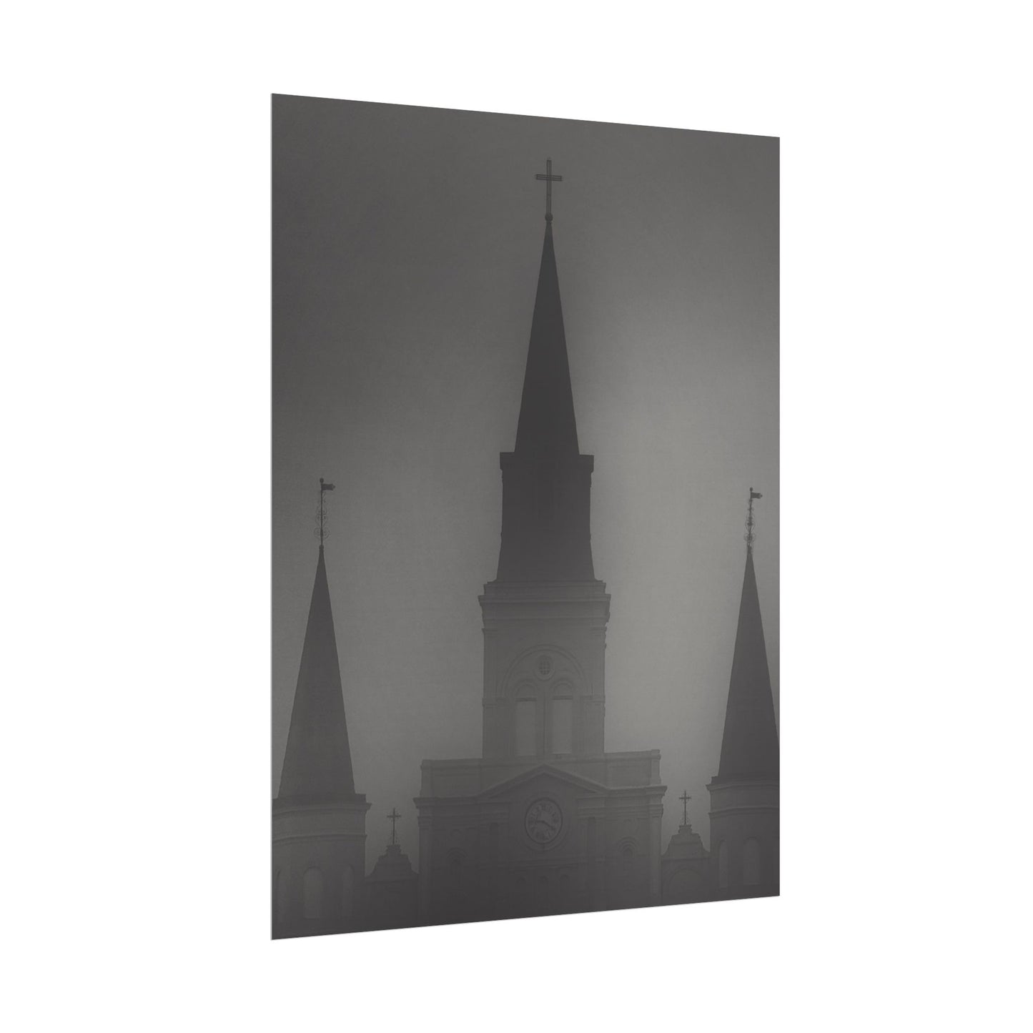 Emerging From The Mist Rolled Poster