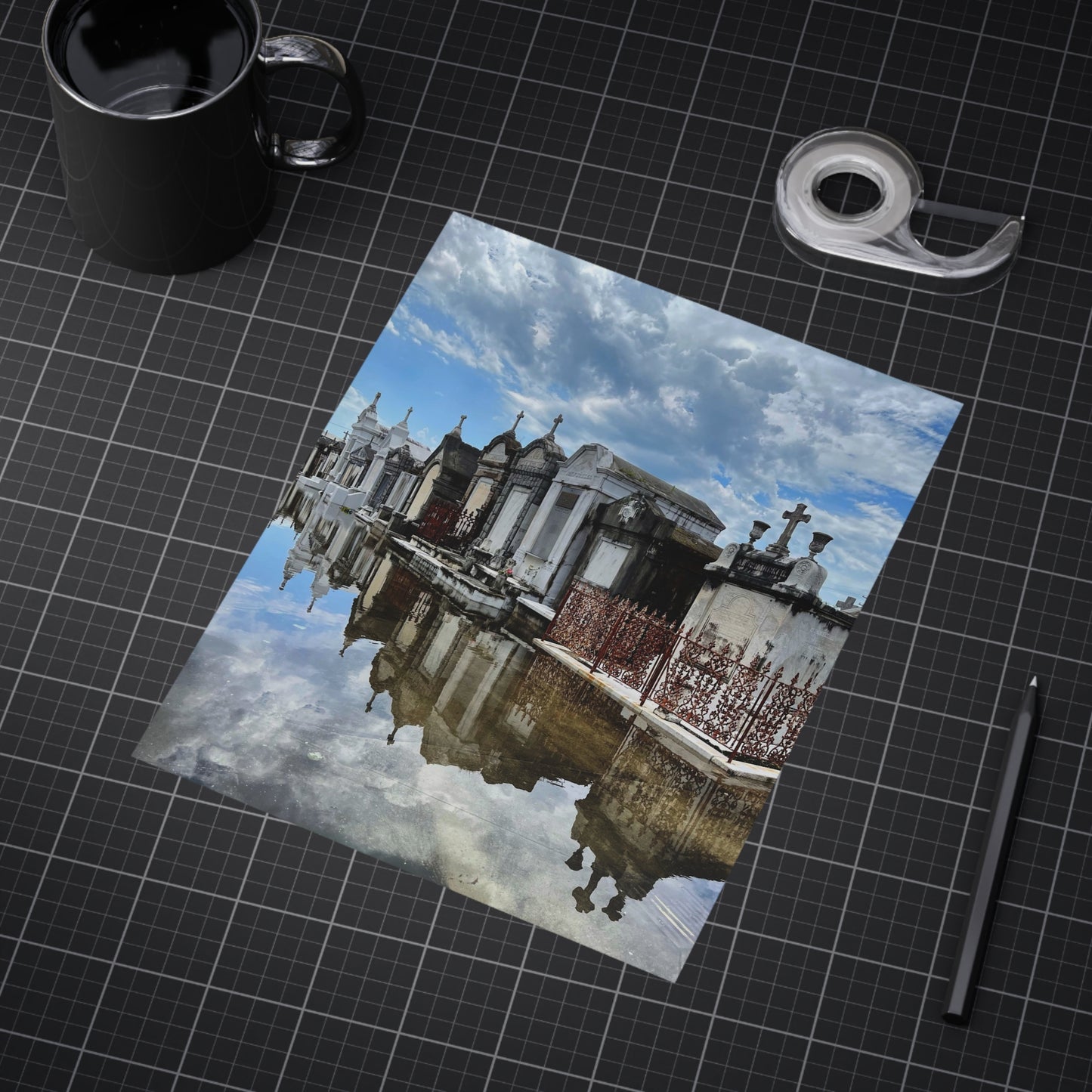 Eternity Reflected Paper Print