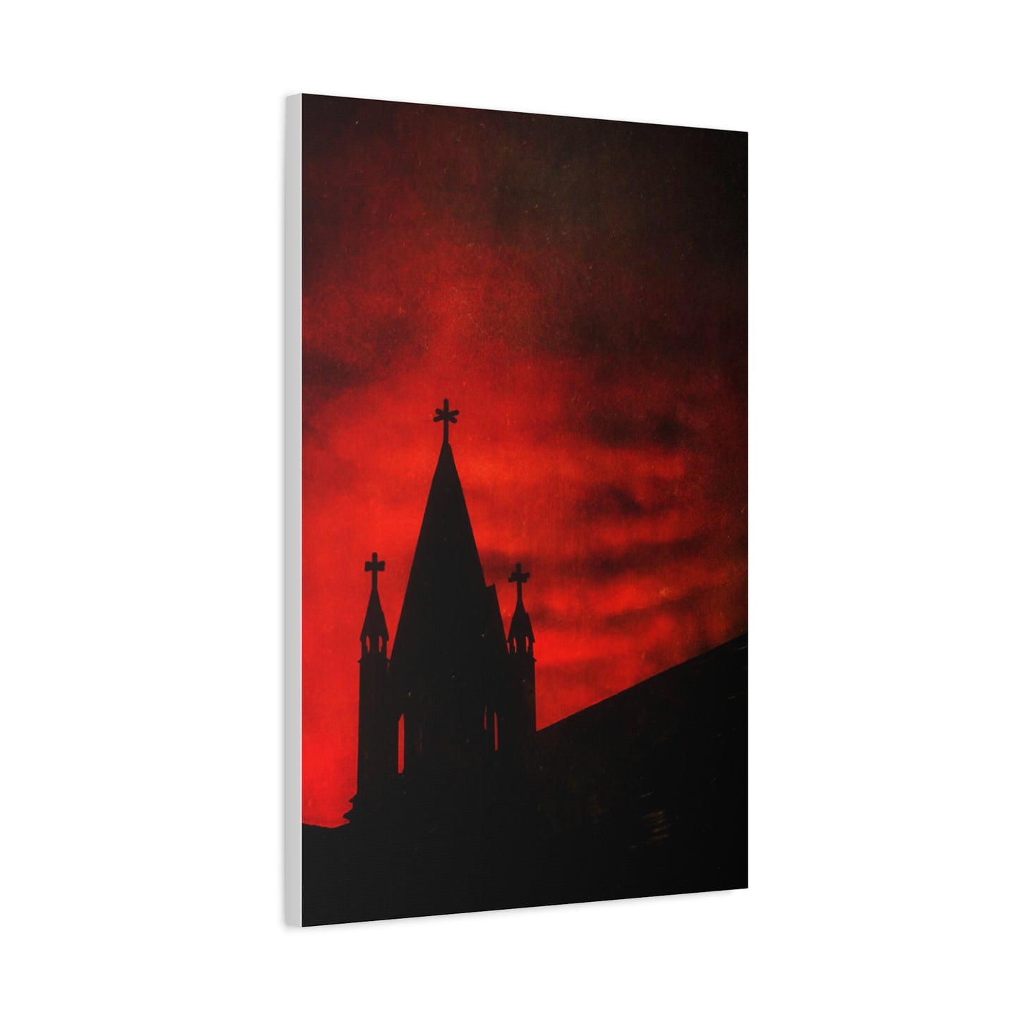 Blood Dusk Matte Canvas, Stretched, 1.25"