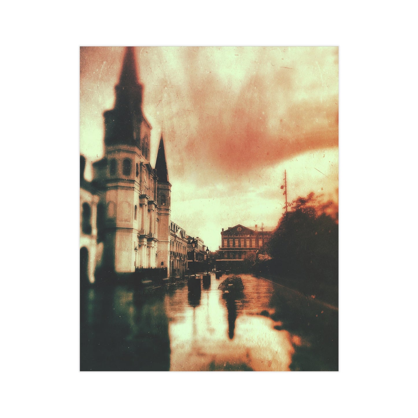 Memory of Rain Paper Print