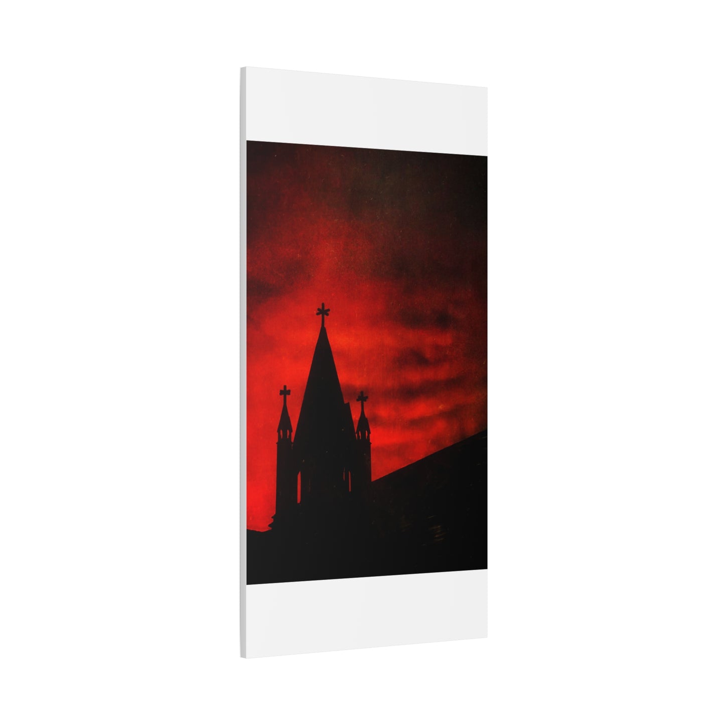 Blood Dusk Matte Canvas, Stretched, 1.25"