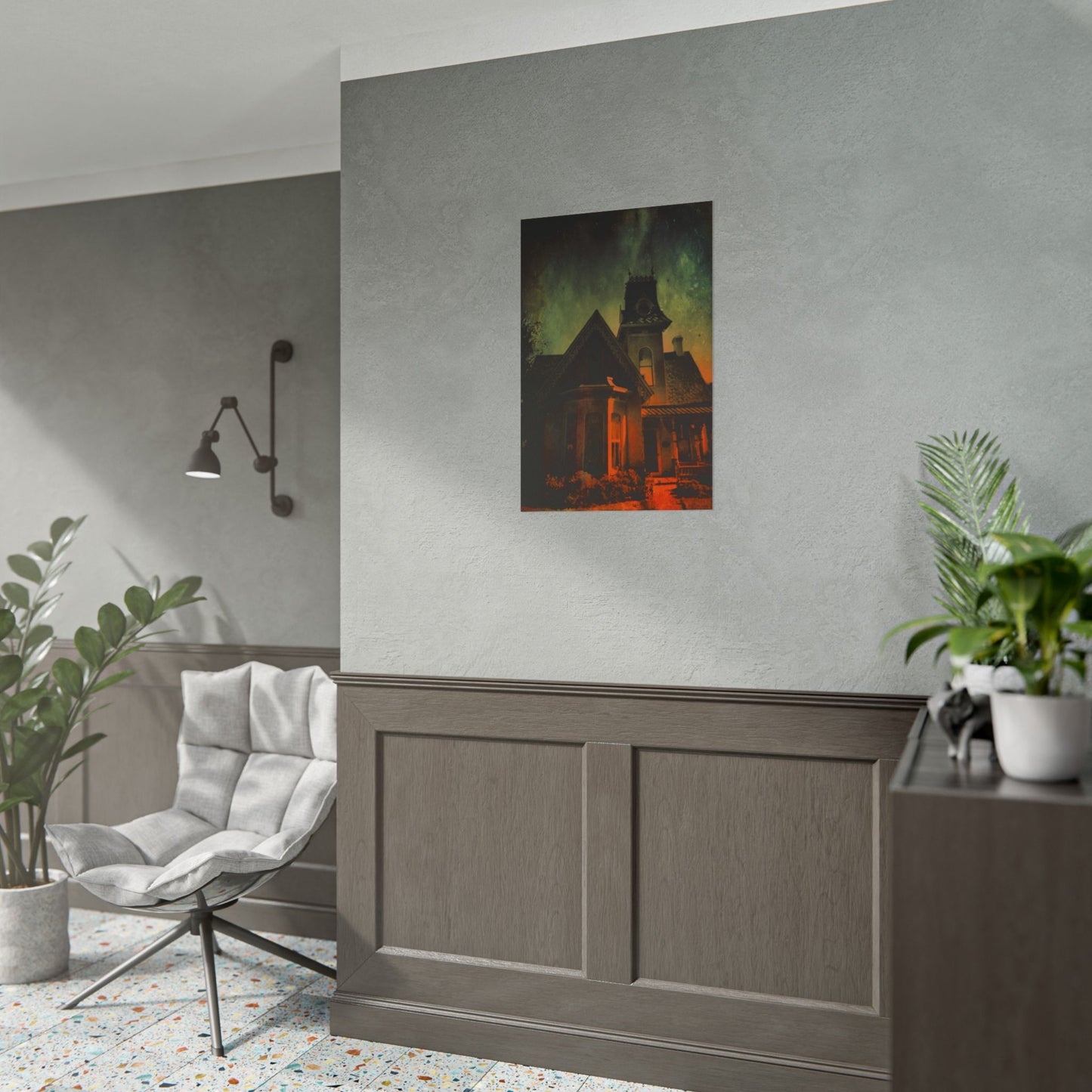 The Old House on the Left Rolled Poster