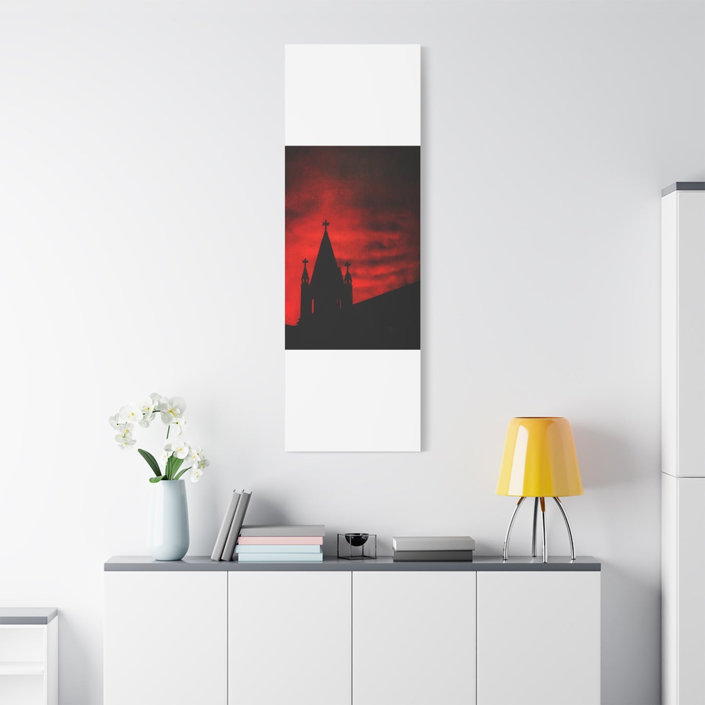 Blood Dusk Matte Canvas, Stretched, 1.25"
