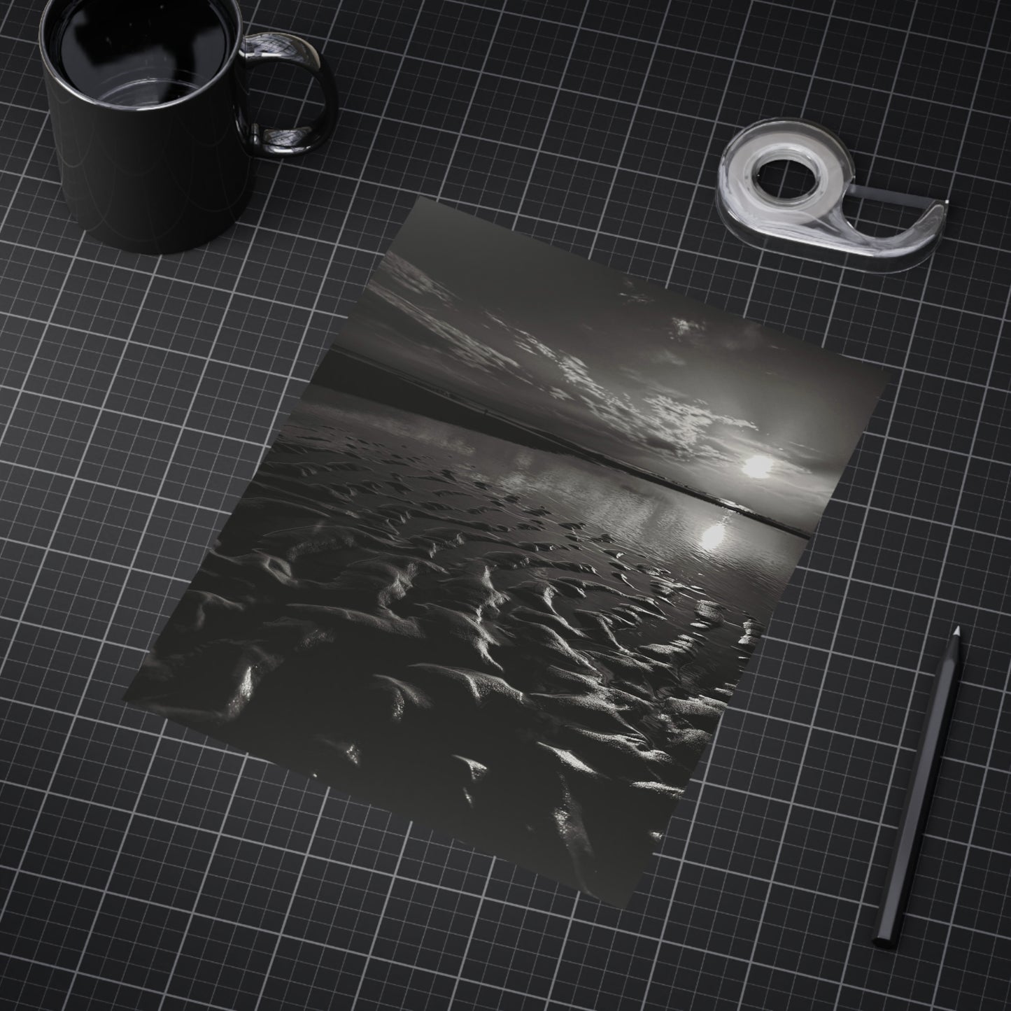 Water to Mars aka Tears of the Goddess Paper Print