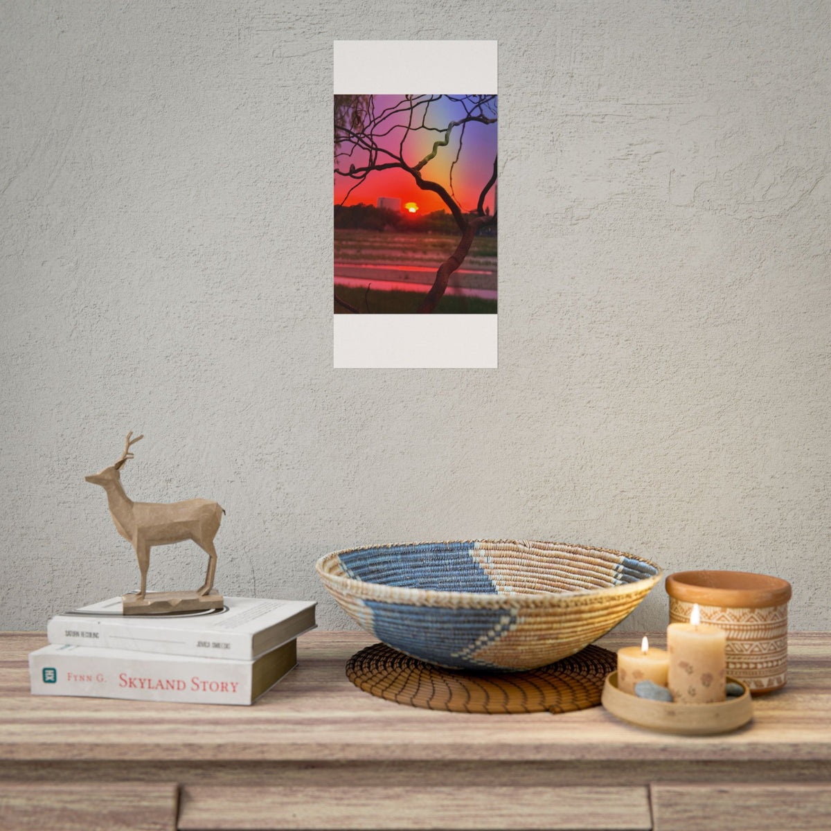 Romanian Sunset Rolled Posters