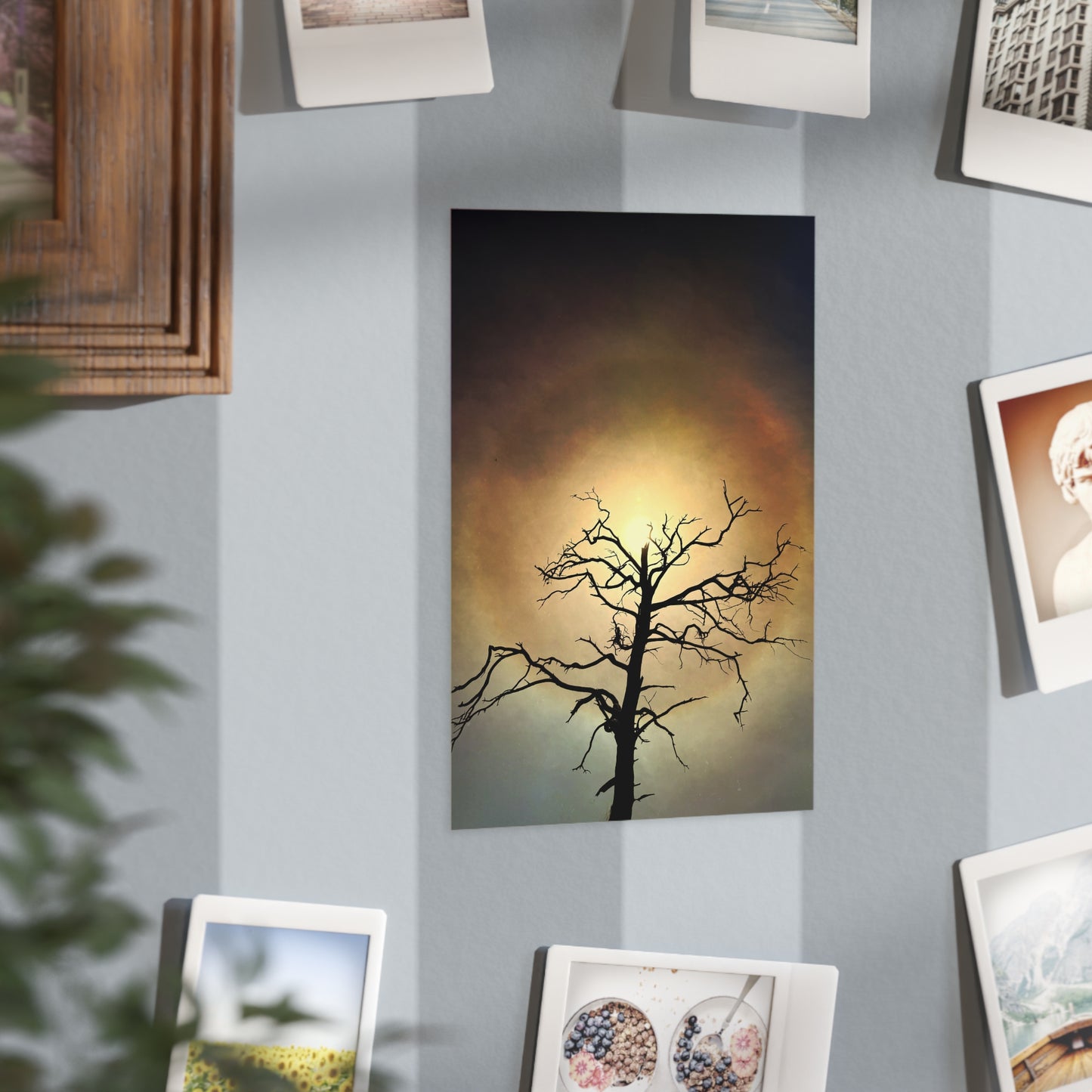 The Eye Opens Paper Print
