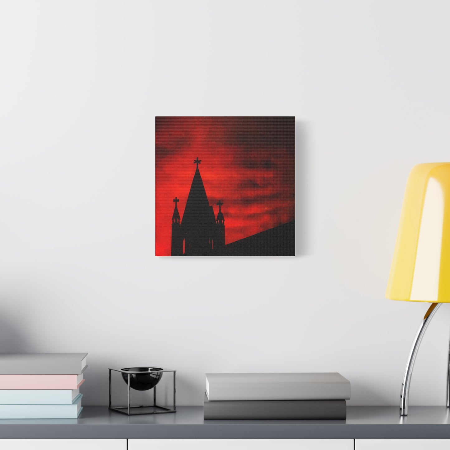 Blood Dusk Matte Canvas, Stretched, 1.25"