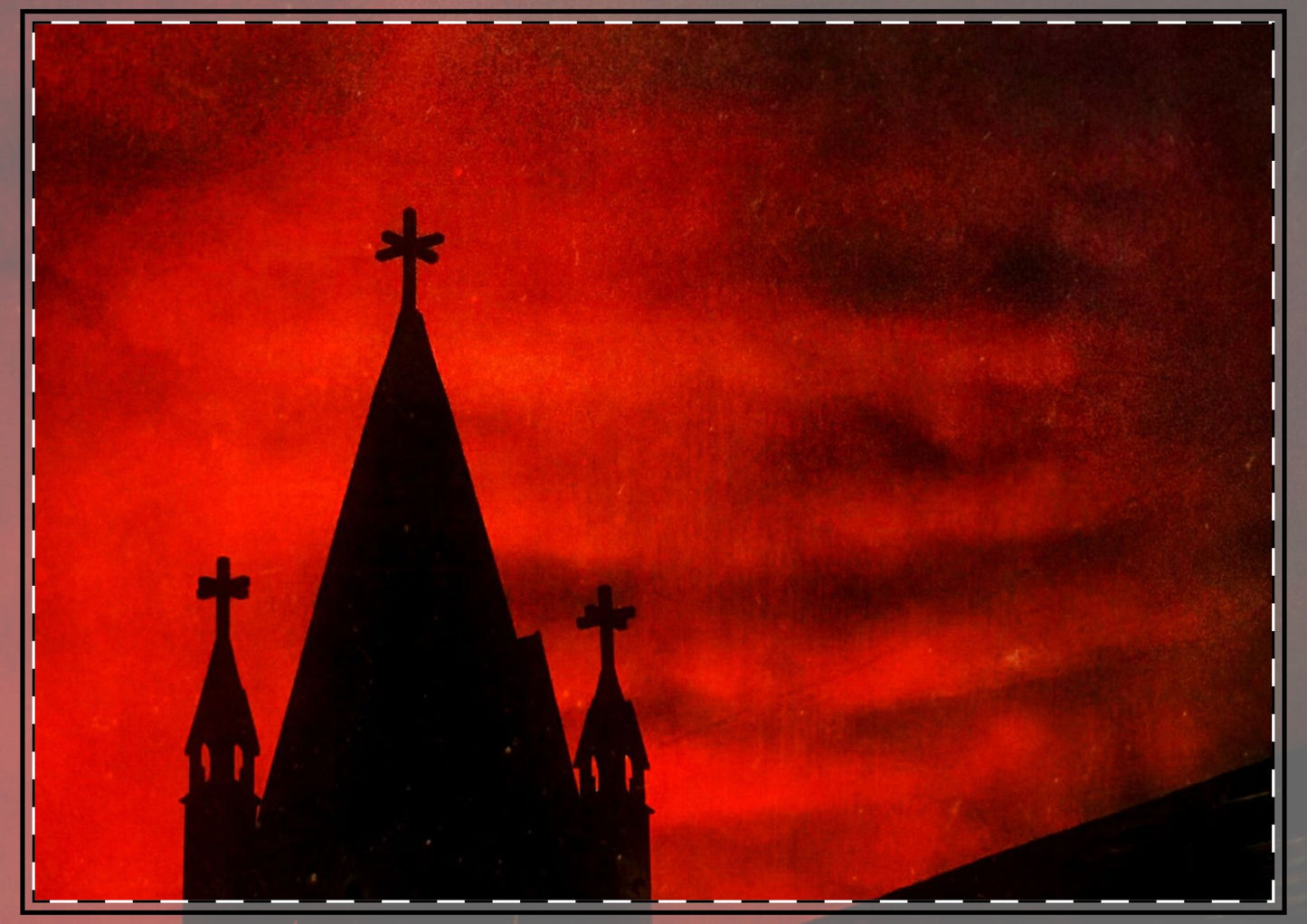 Blood Dusk Flat Greeting Cards (envelopes included)