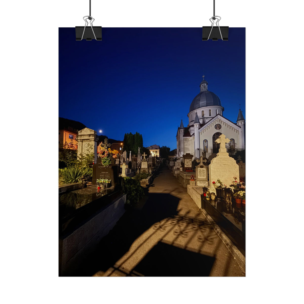 Moonrise Over Transylvania (V.1) Rolled Posters