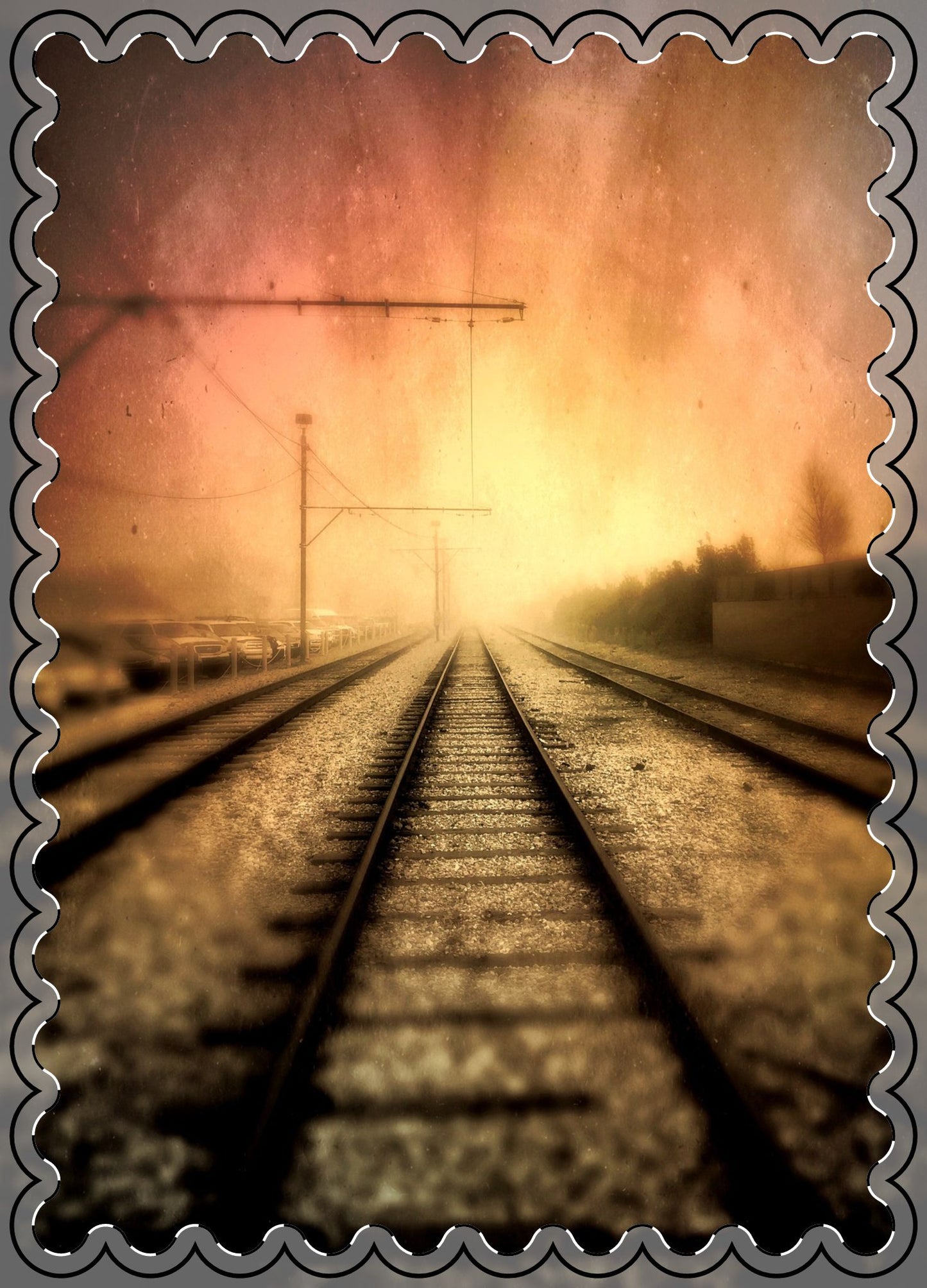 Not Staying In My Lane Flat Greeting Cards (envelopes included)