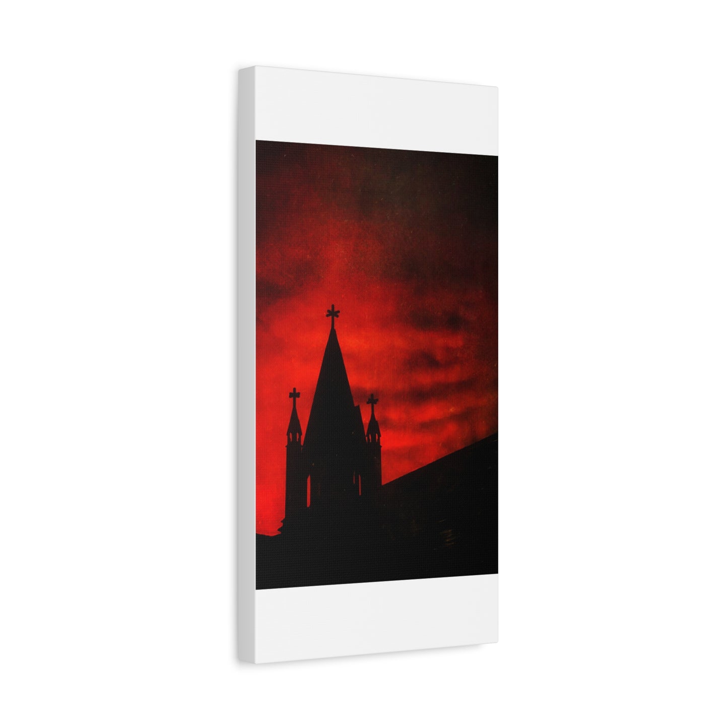 Blood Dusk Matte Canvas, Stretched, 1.25"