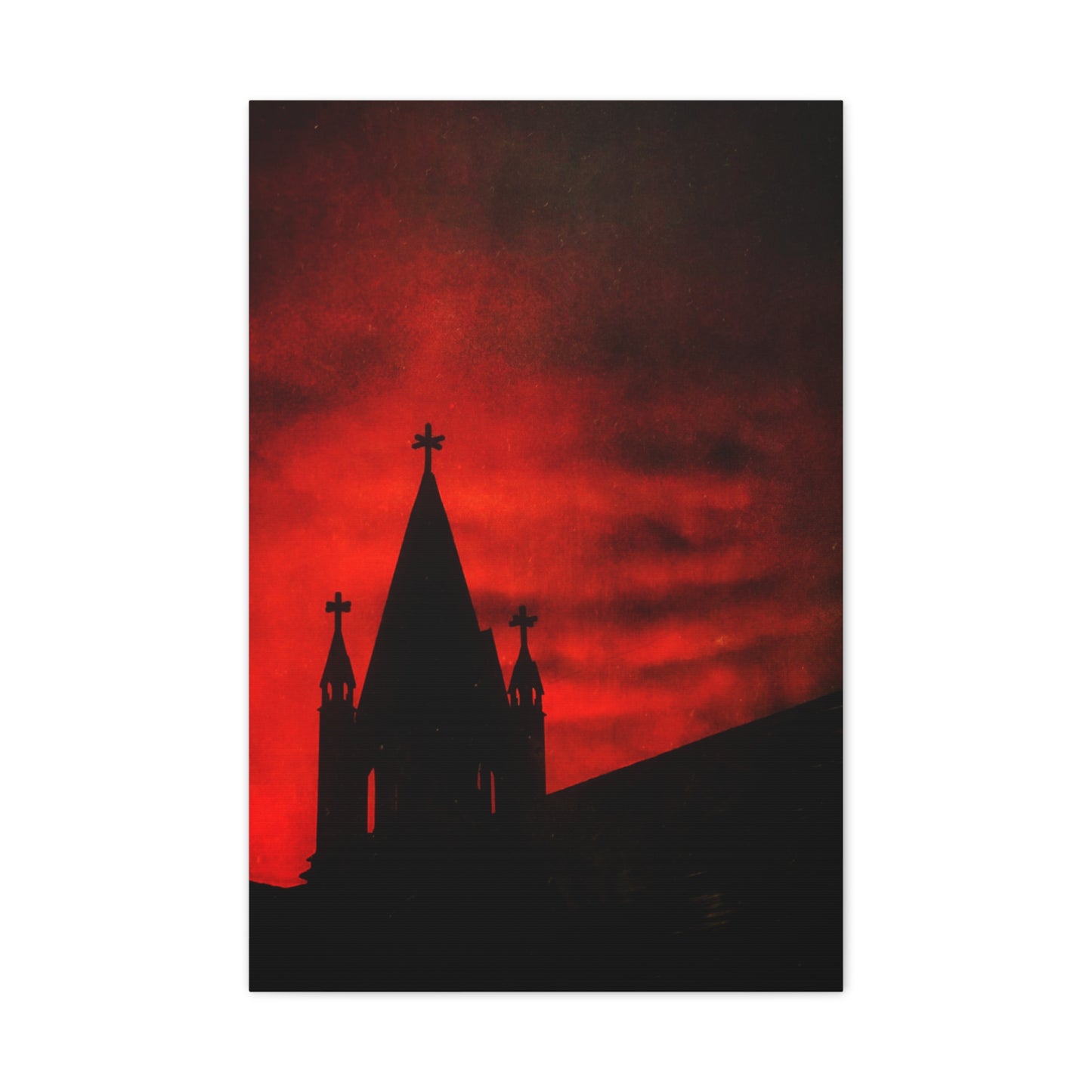 Blood Dusk Matte Canvas, Stretched, 1.25"