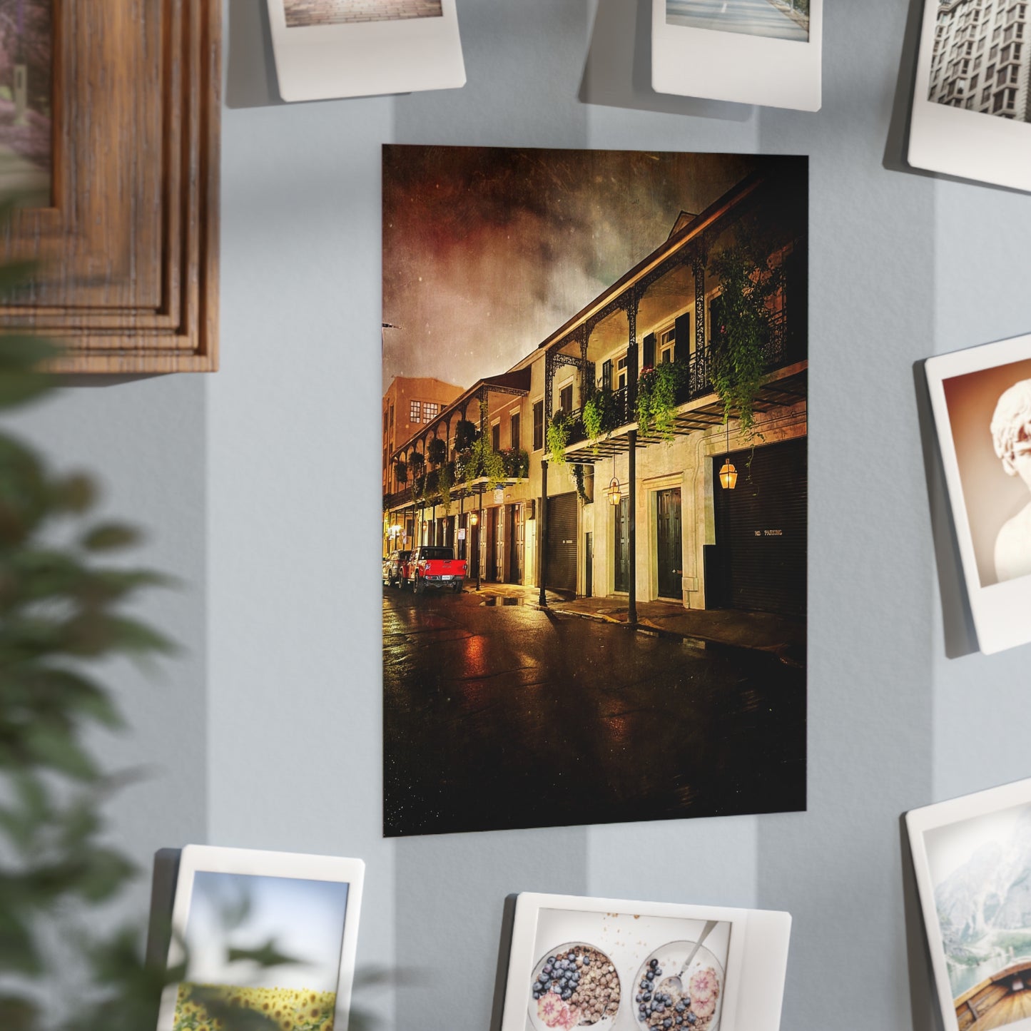 Frech Quarter Paper Print