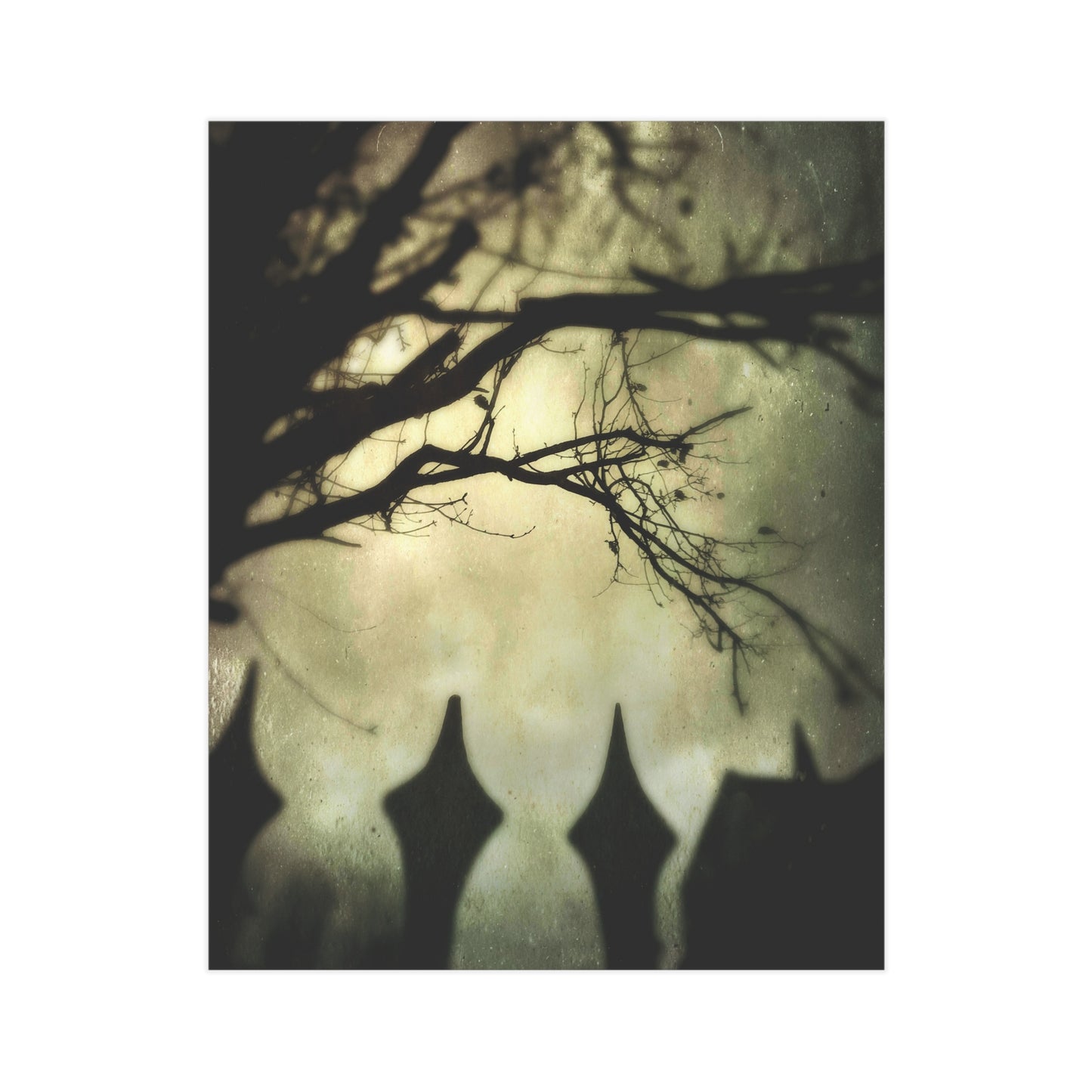 Rainy October Paper Print