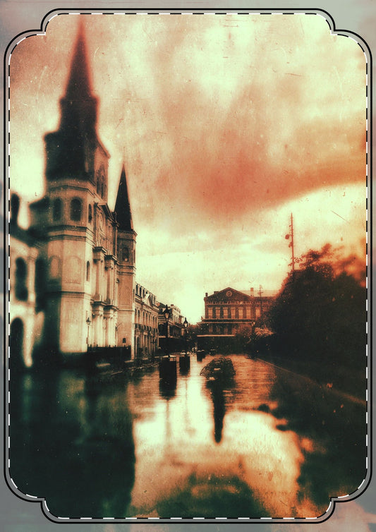 Memory of Rain Flat Greeting Cards (envelopes included)