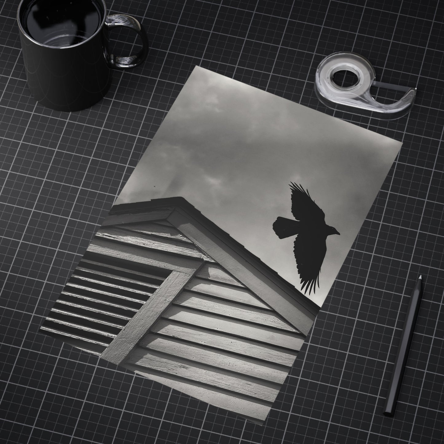 The Messenger Paper Print