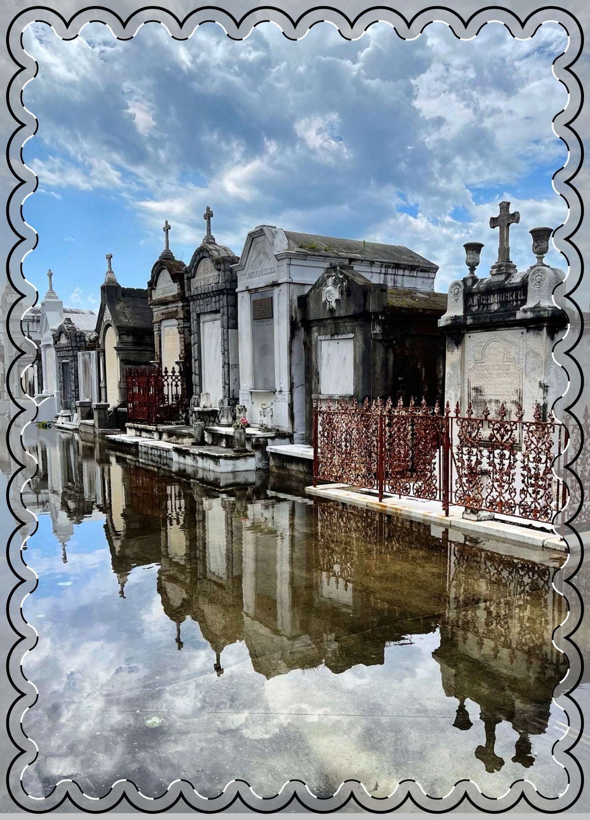 Eternity Reflected Flat Greeting Cards (envelopes included)
