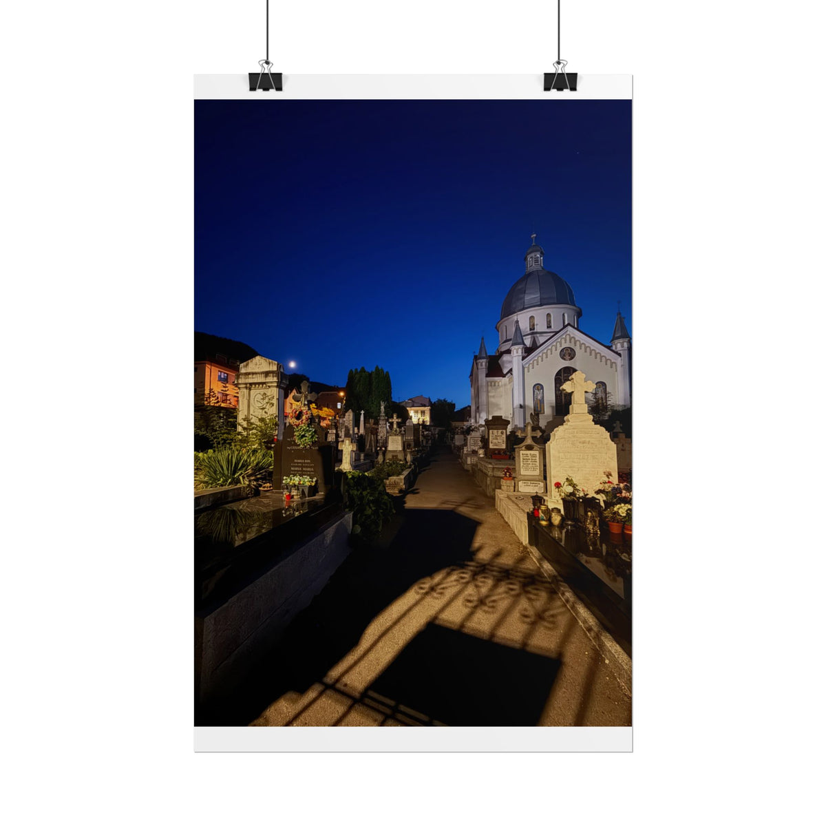 Moonrise Over Transylvania (V.1) Rolled Posters