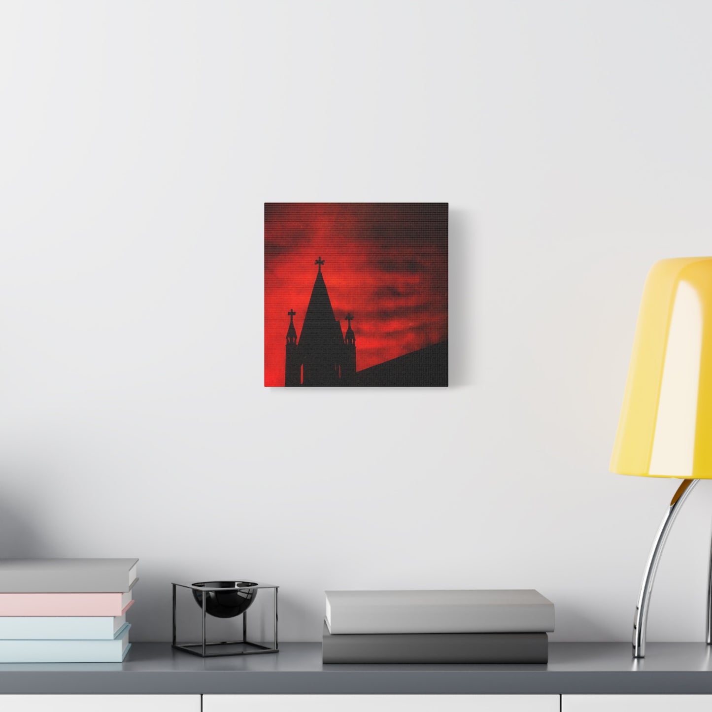 Blood Dusk Matte Canvas, Stretched, 1.25"