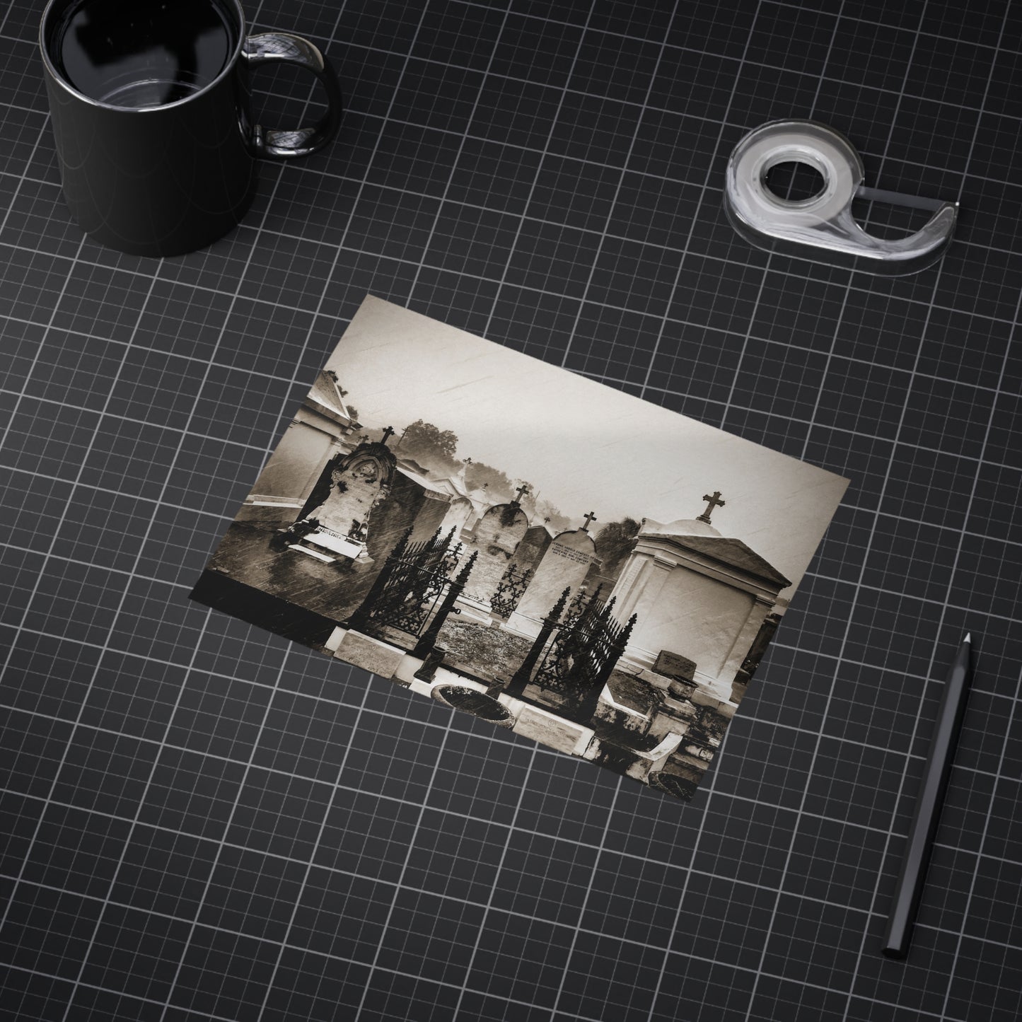 Water To The Dead Paper Print