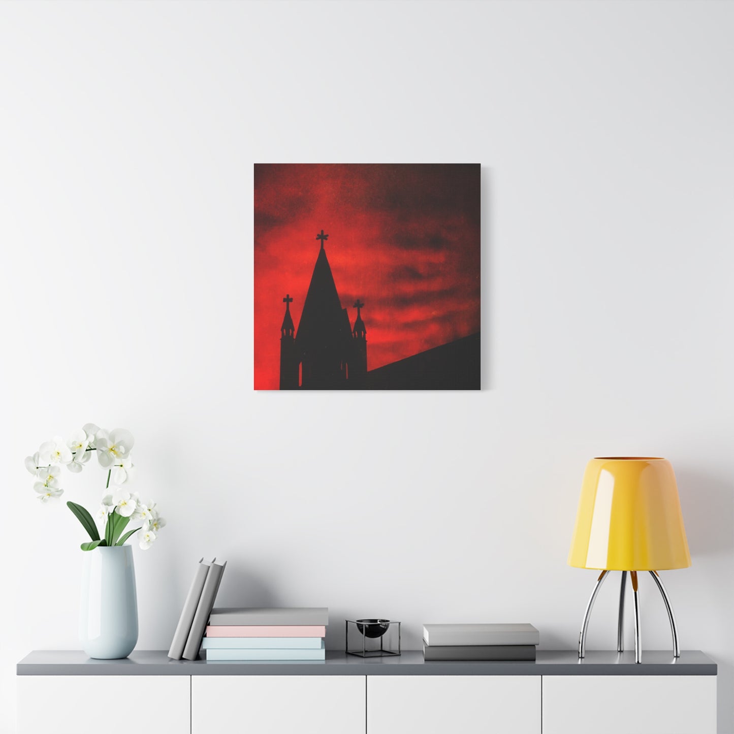 Blood Dusk Matte Canvas, Stretched, 1.25"