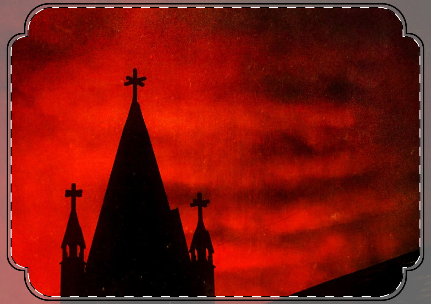 Blood Dusk Flat Greeting Cards (envelopes included)
