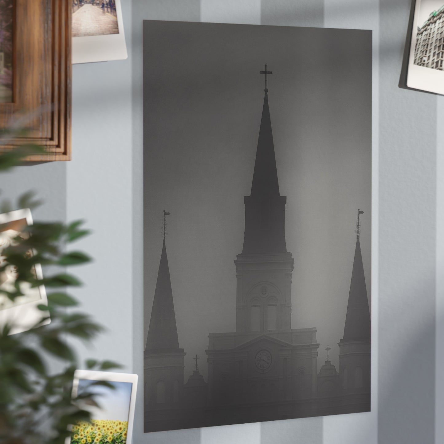 St. Louis of the Mist Paper Print