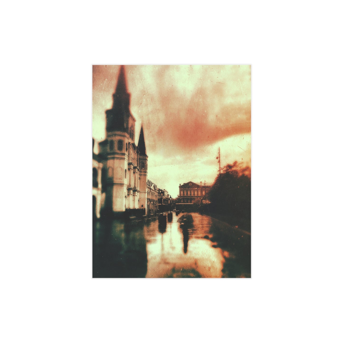 Memory of Rain Paper Print