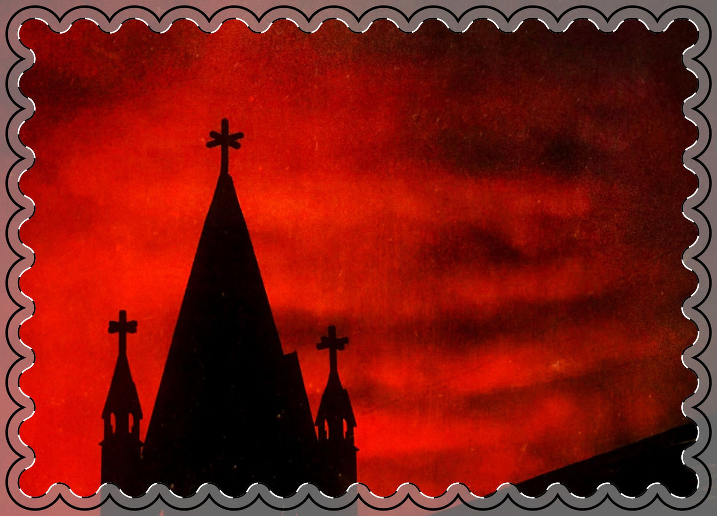 Blood Dusk Flat Greeting Cards (envelopes included)