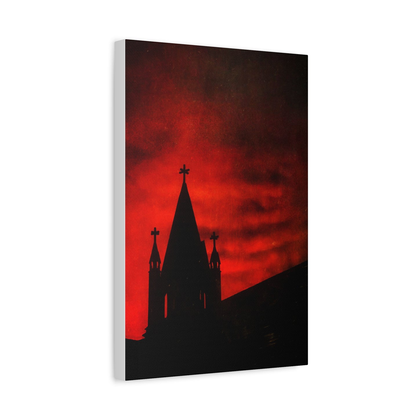Blood Dusk Matte Canvas, Stretched, 1.25"