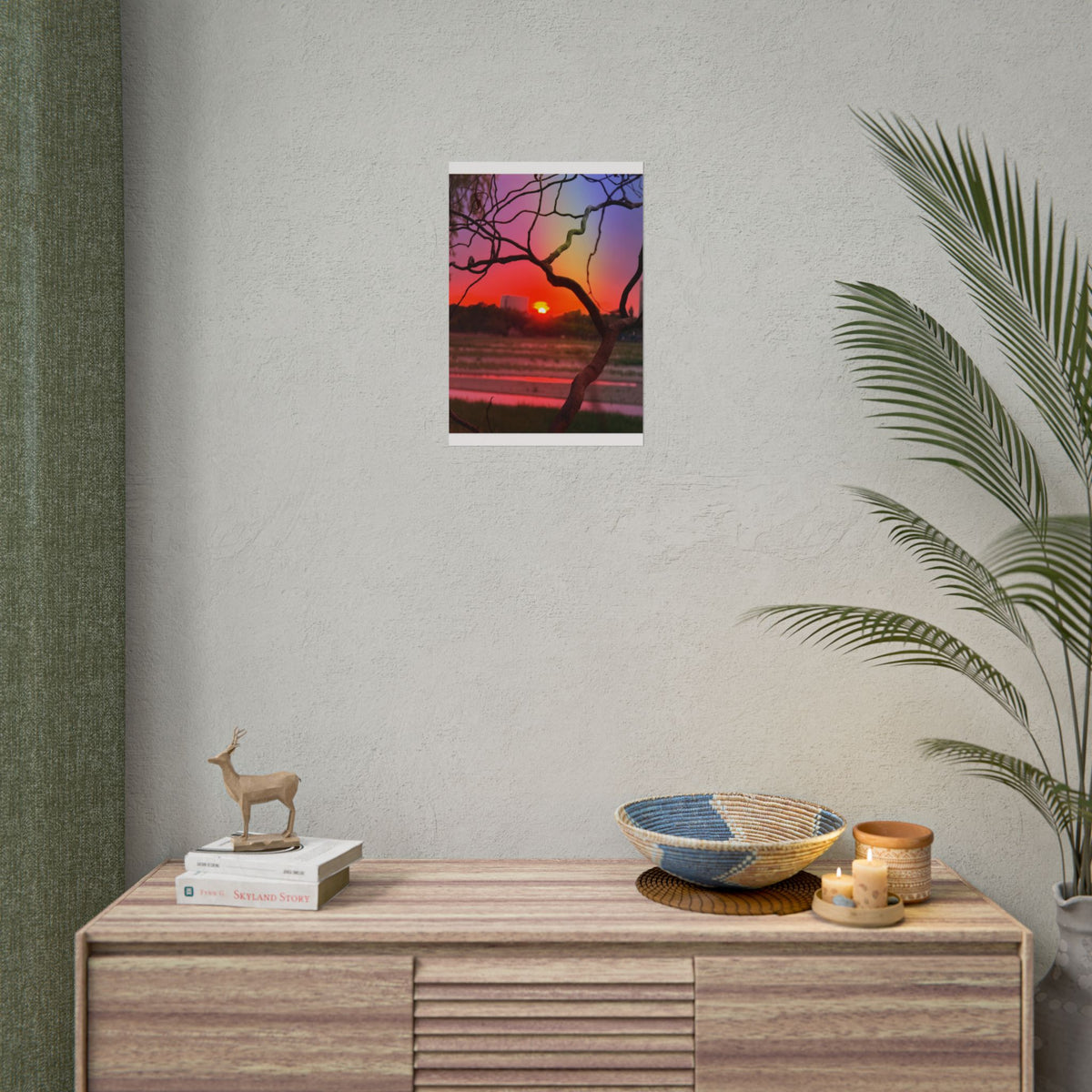 Romanian Sunset Rolled Posters