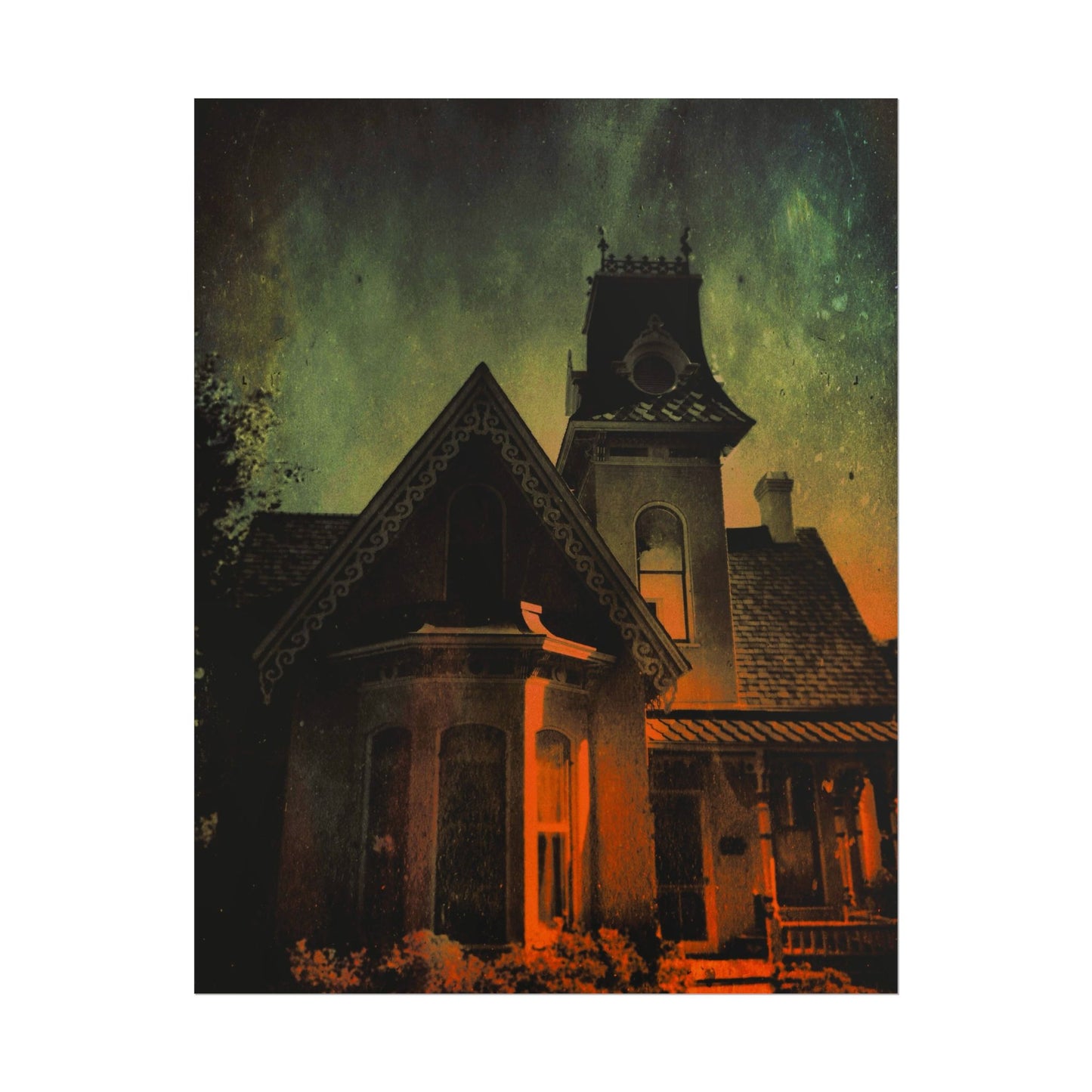 The Old House on the Left Rolled Poster