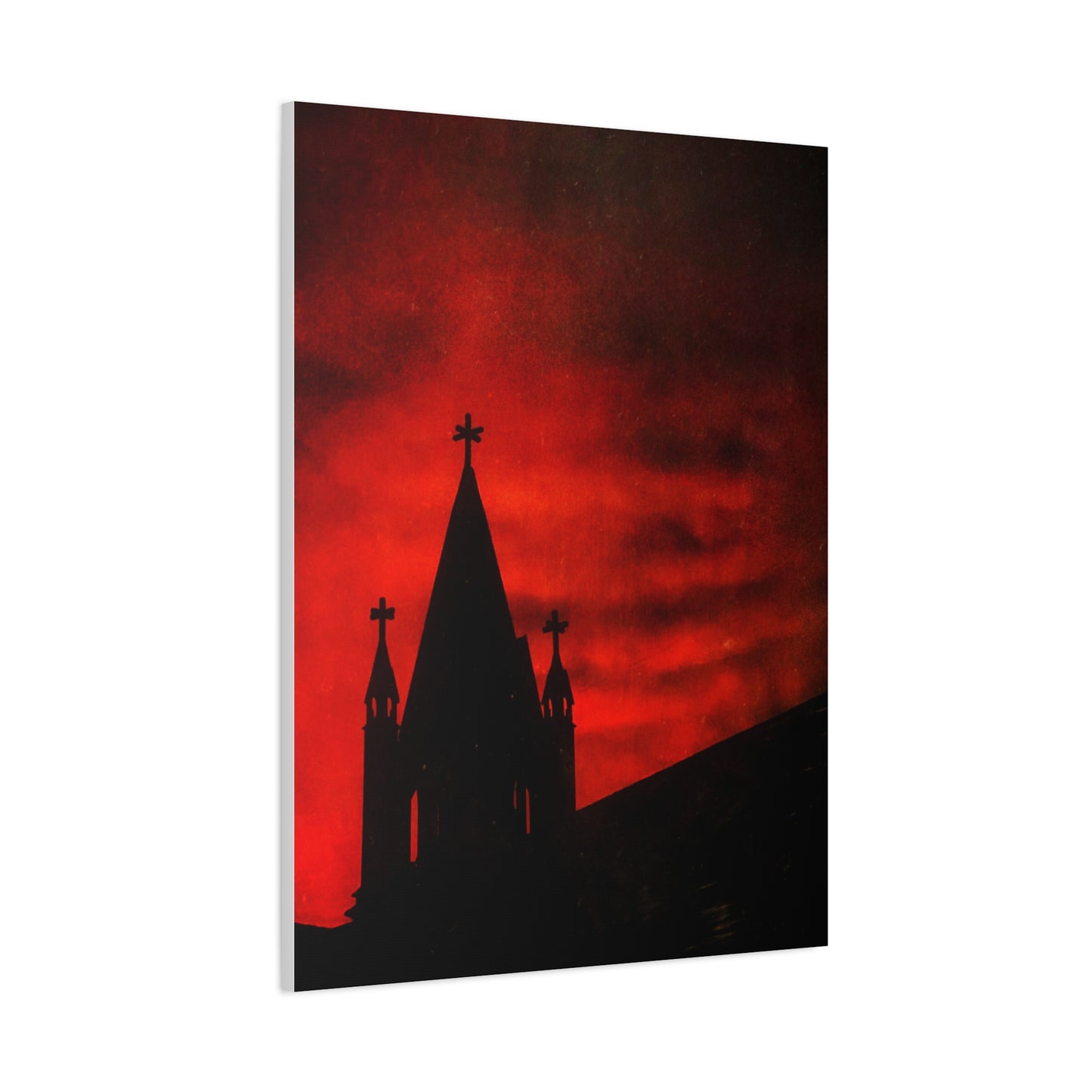 Blood Dusk Matte Canvas, Stretched, 1.25"