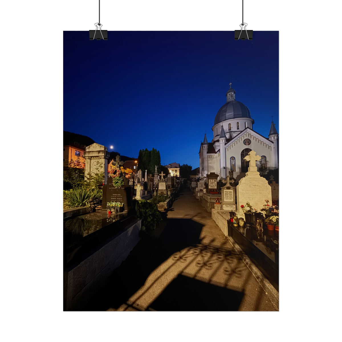 Moonrise Over Transylvania (V.1) Rolled Posters