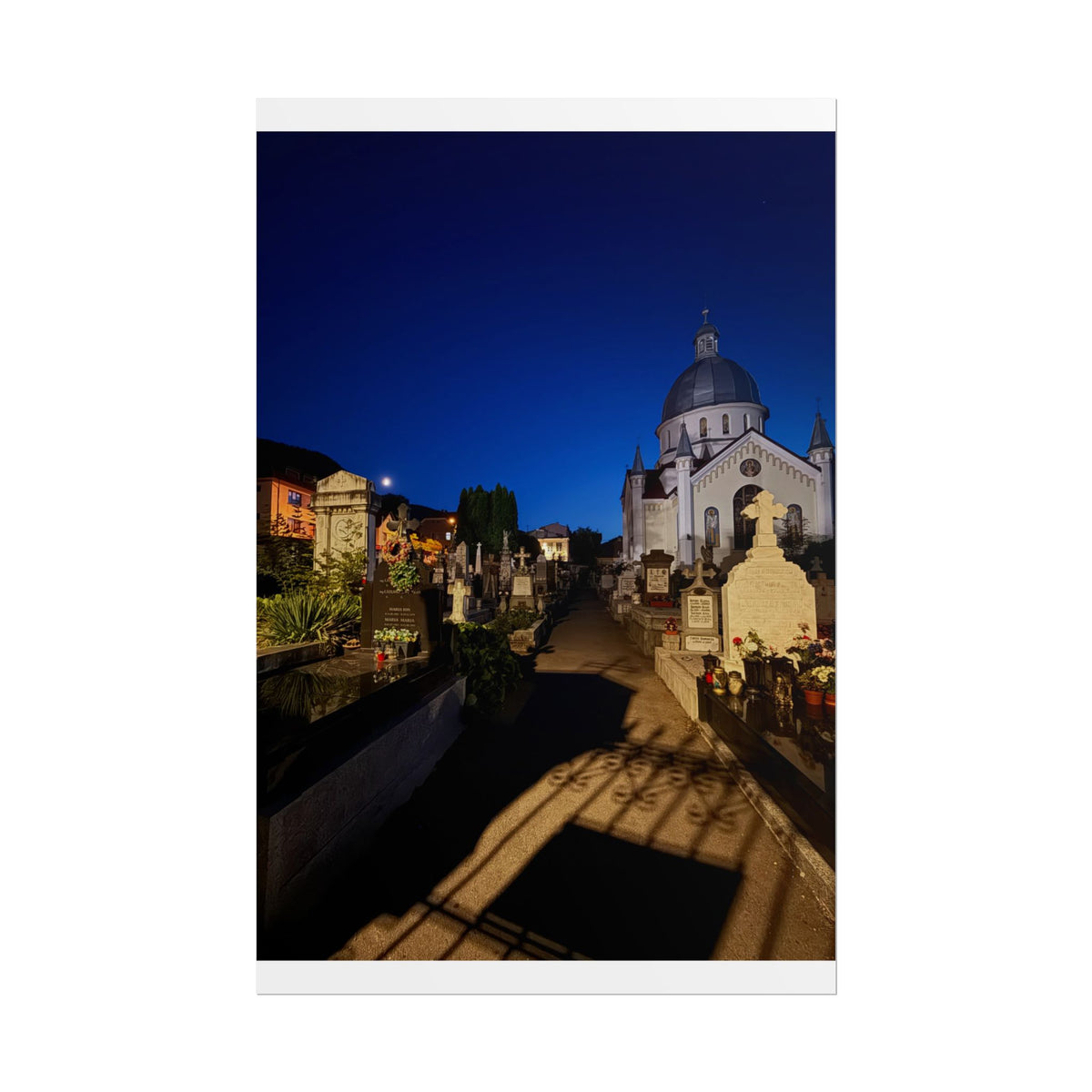 Moonrise Over Transylvania (V.1) Rolled Posters