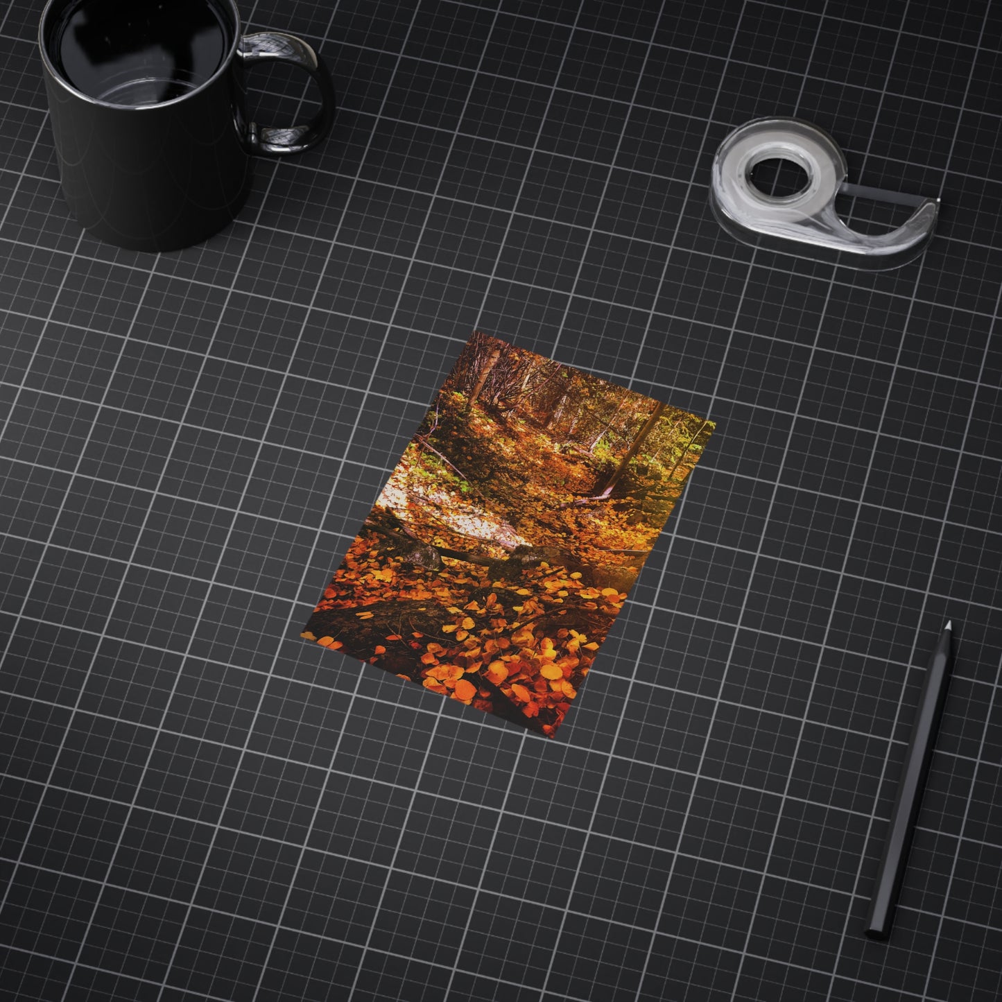 Autumn Gold Paper Print