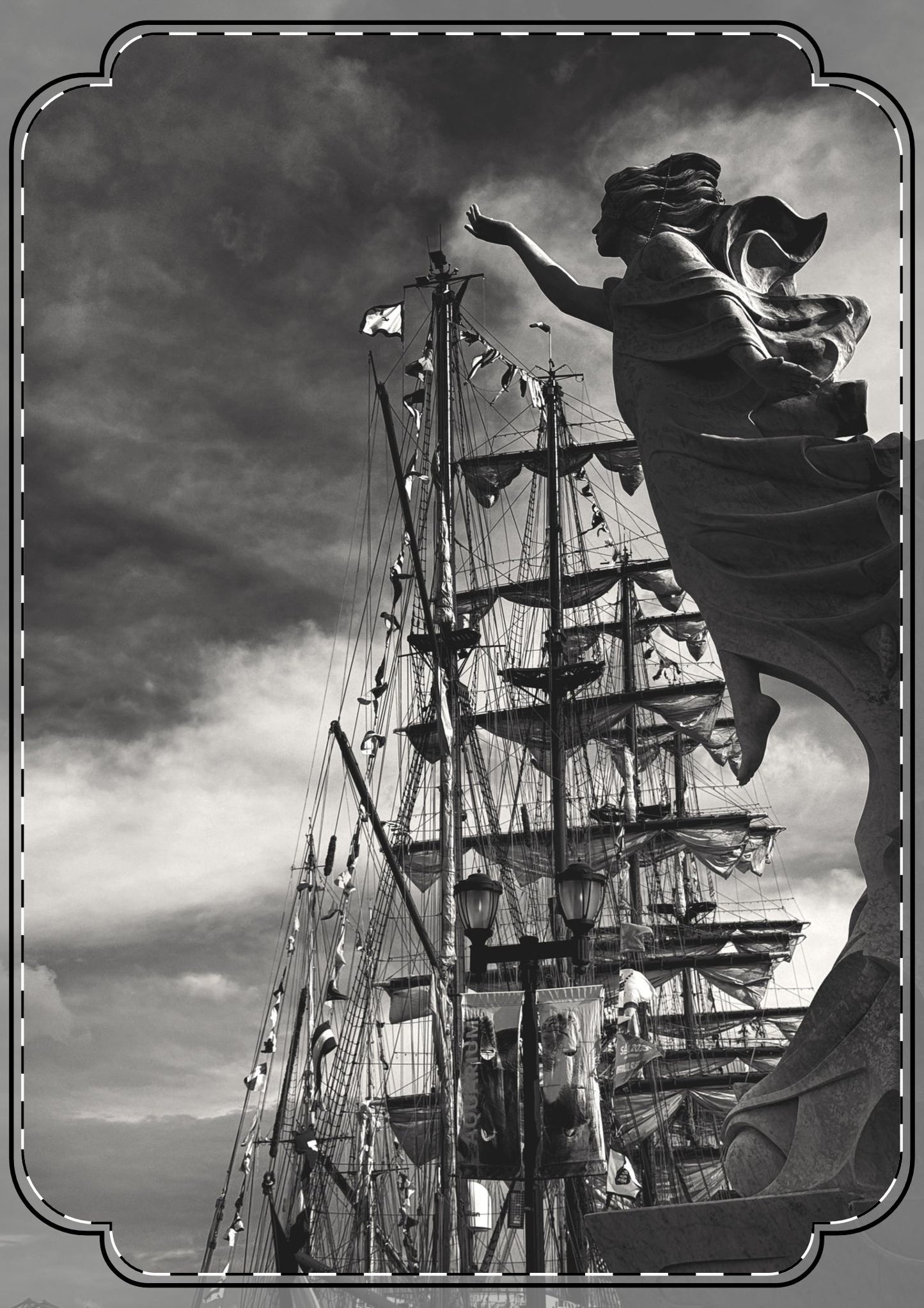 Hope and the Tall Ships Flat Greeting Cards (envelopes included)