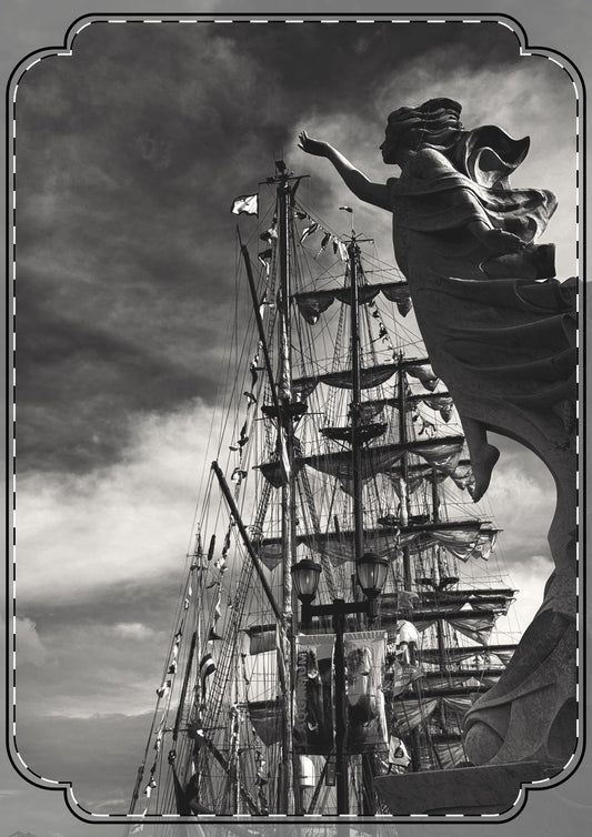 Hope and the Tall Ships Flat Greeting Cards (envelopes included)