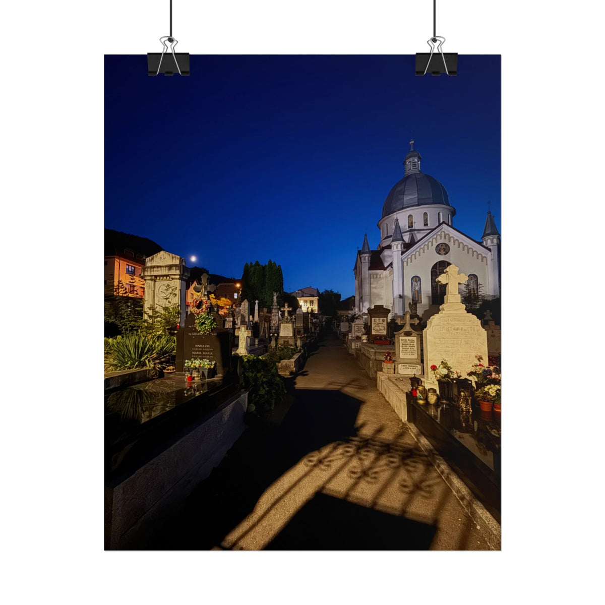 Moonrise Over Transylvania (V.1) Rolled Posters