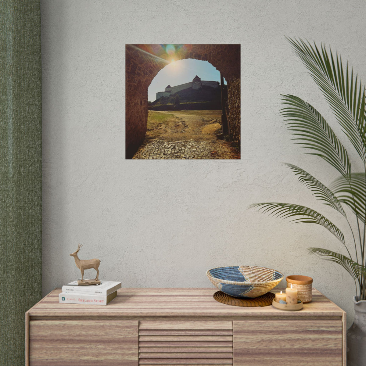 Rasnov Fortress Rolled Posters