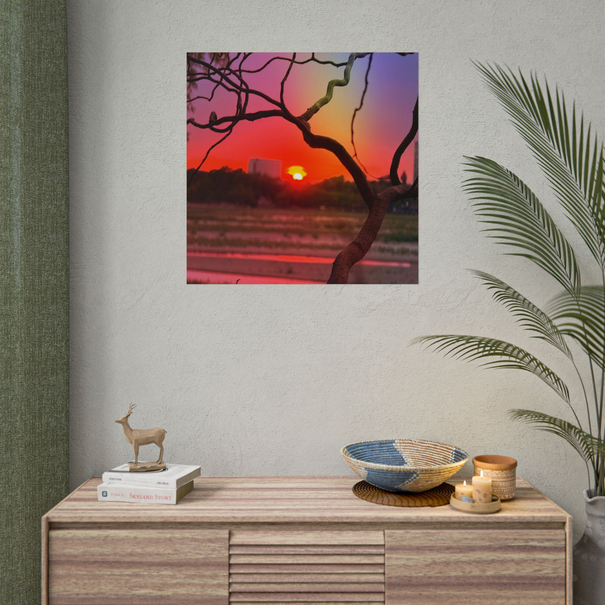 Romanian Sunset Rolled Posters