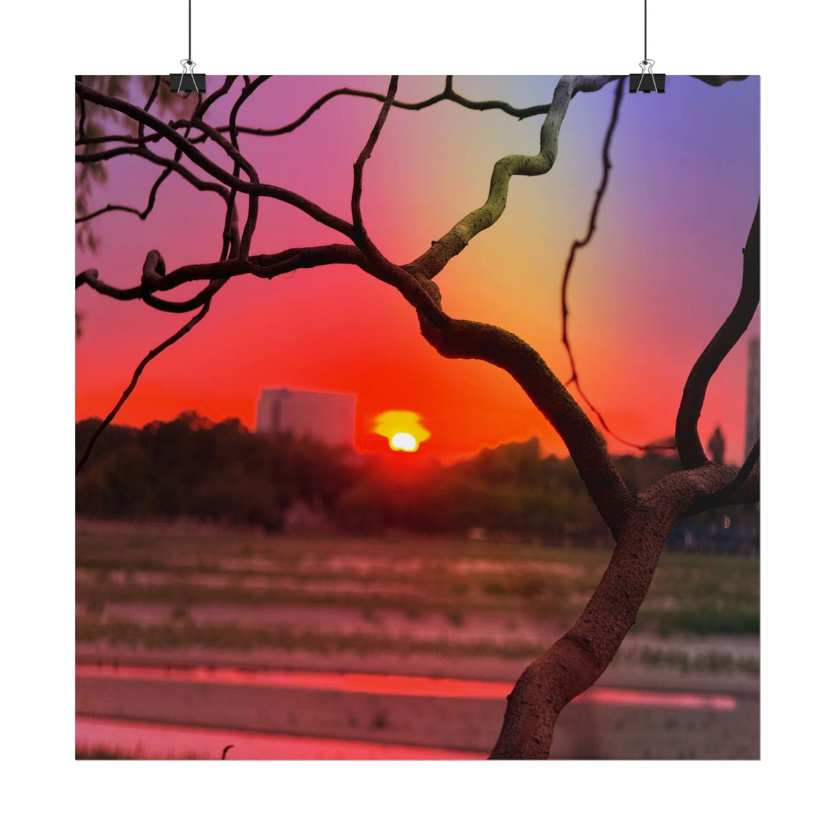 Romanian Sunset Rolled Posters