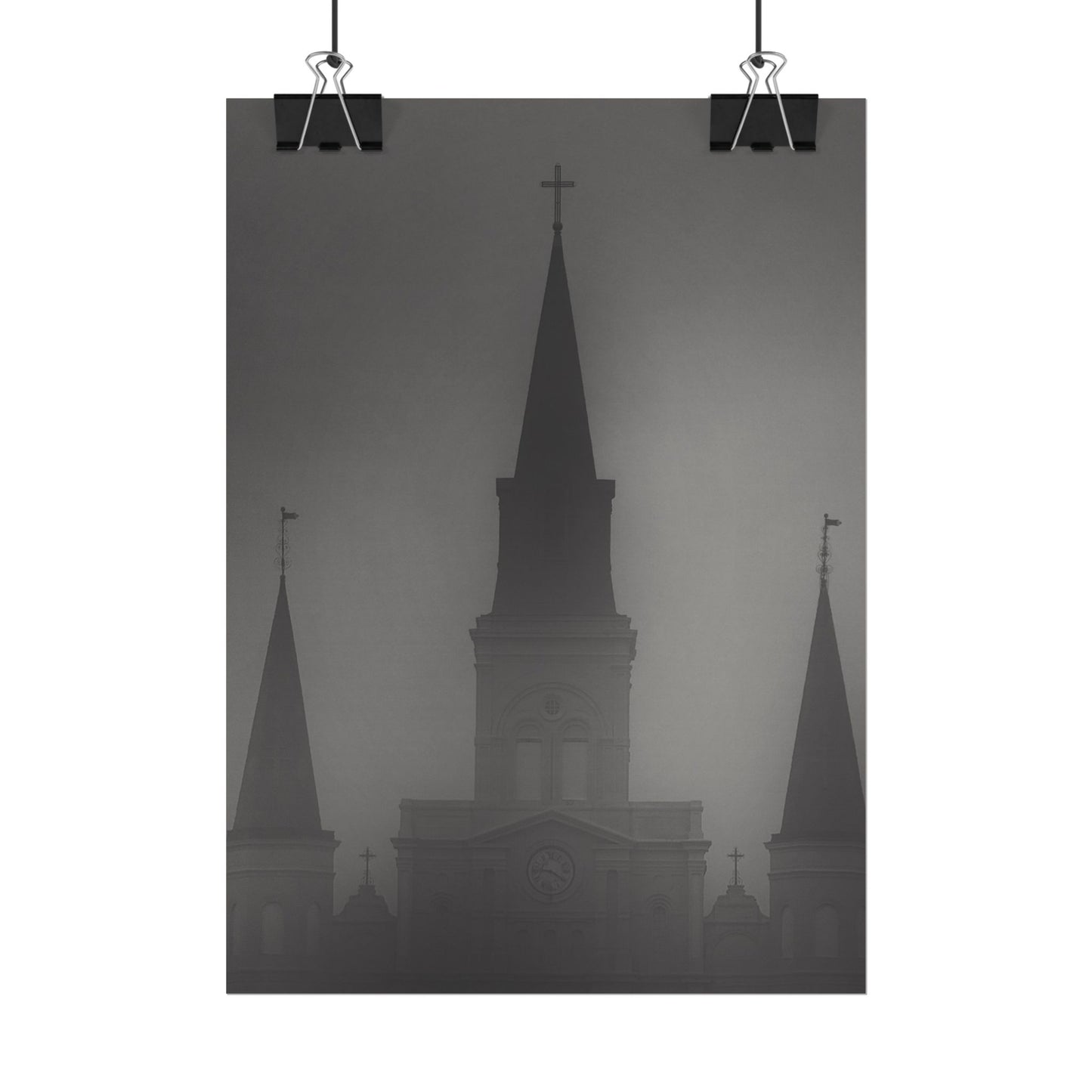 Emerging From The Mist Rolled Poster